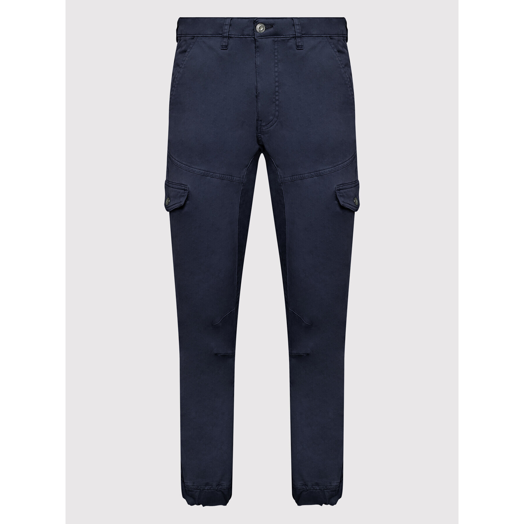 Guess Pantaloni din material M2YB17 WEOP4 Bleumarin Slim Fit - Pled.ro