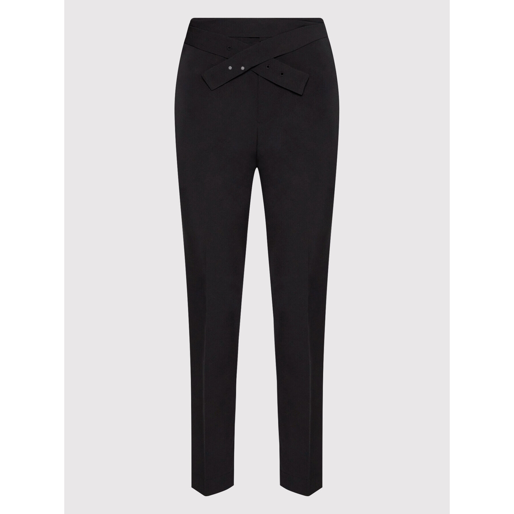 Guess Pantaloni din material Martina W2RB08 WB4H2 Negru Regular Fit - Pled.ro