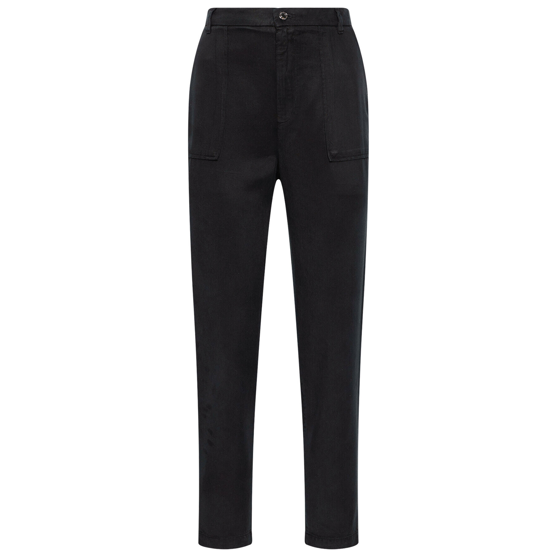 Guess Pantaloni din material Roberta W1GB71 WDP82 Negru Regular Fit - Pled.ro