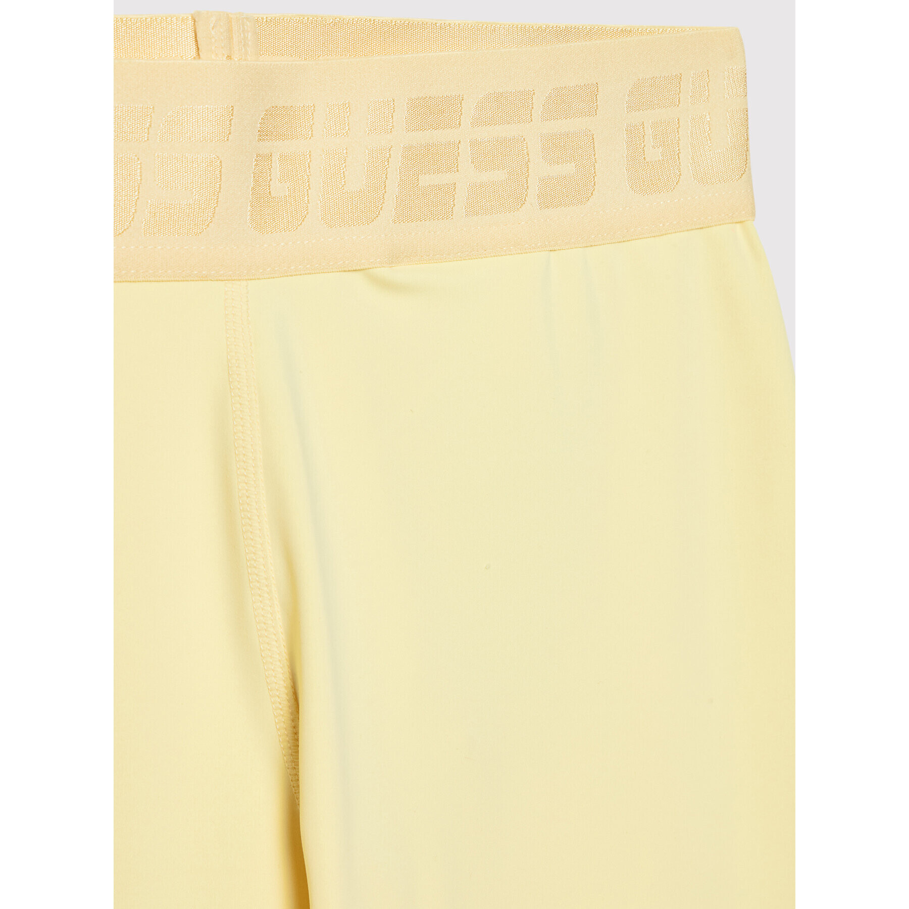 Guess Pantaloni scurți de ciclism J2GB10 MC049 Galben Slim Fit - Pled.ro