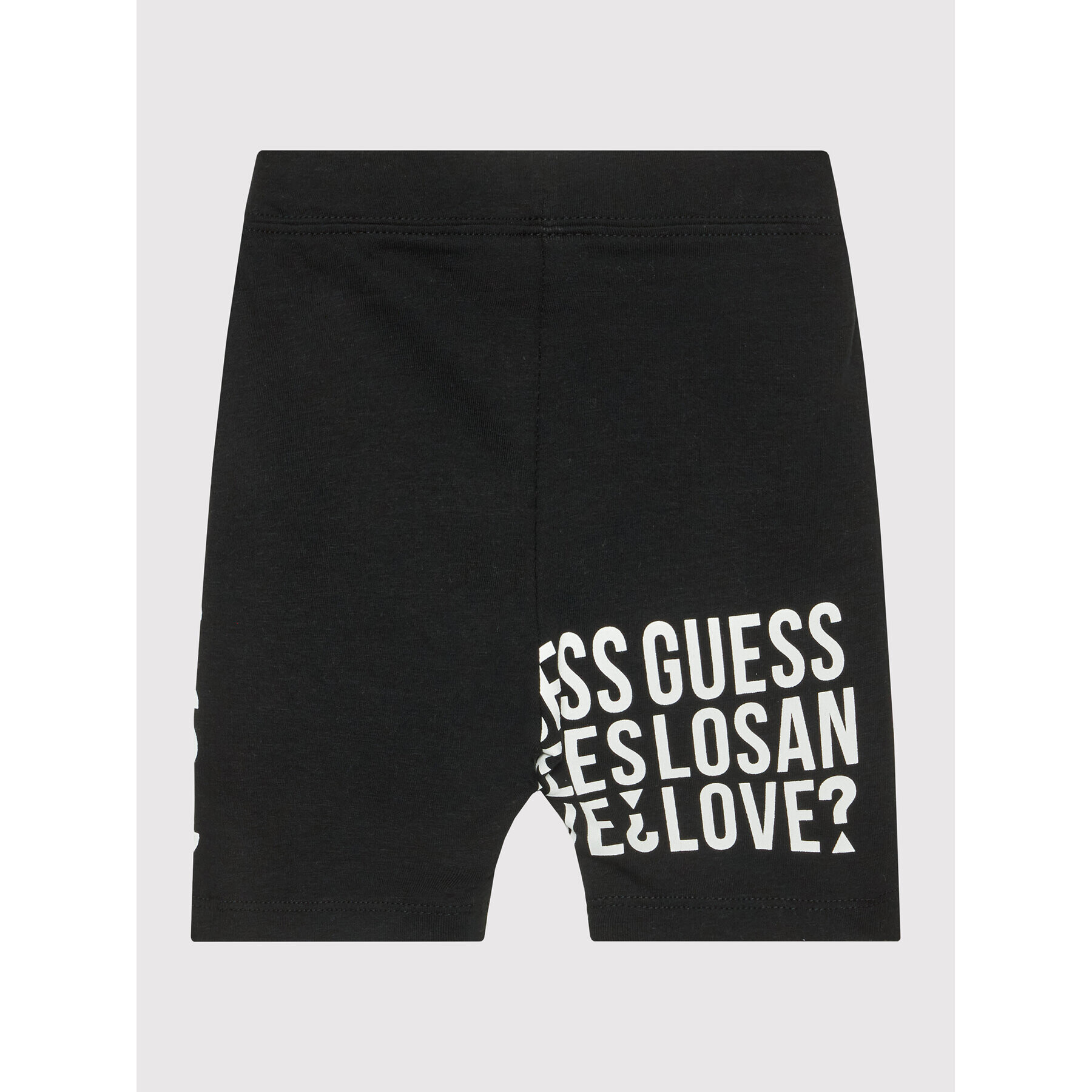 Guess Pantaloni scurți sport J2RD00 J1311 Negru Regular Fit - Pled.ro