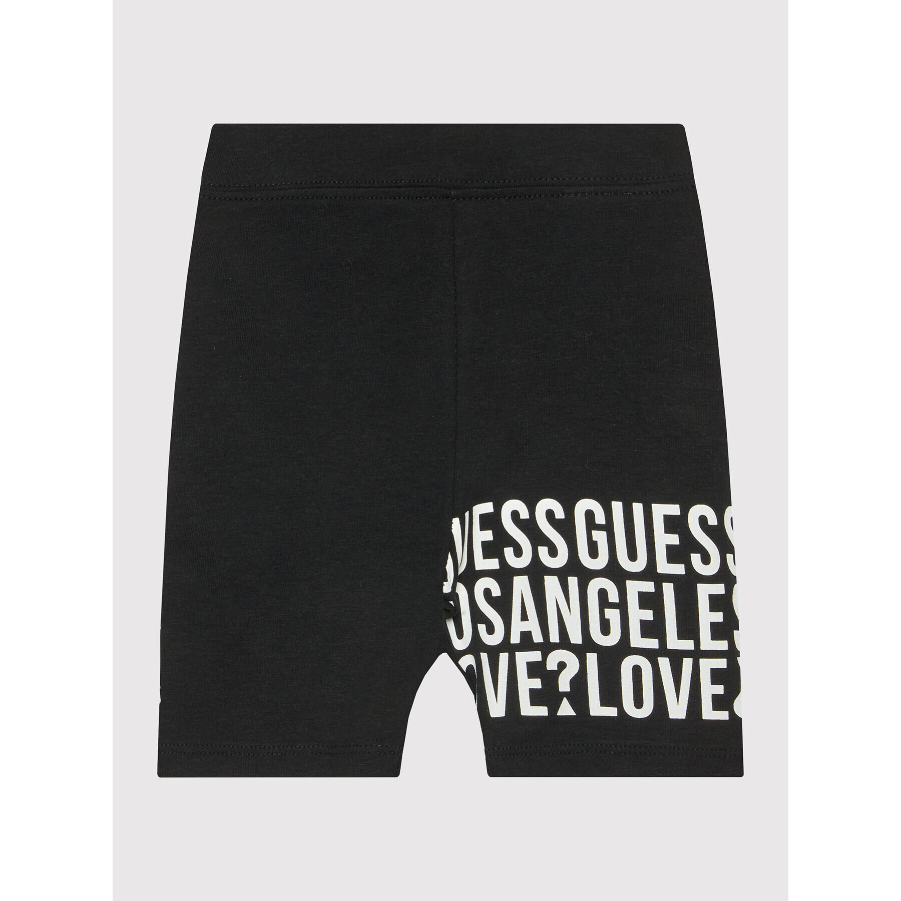 Guess Pantaloni scurți sport J2RD00 J1311 Negru Regular Fit - Pled.ro