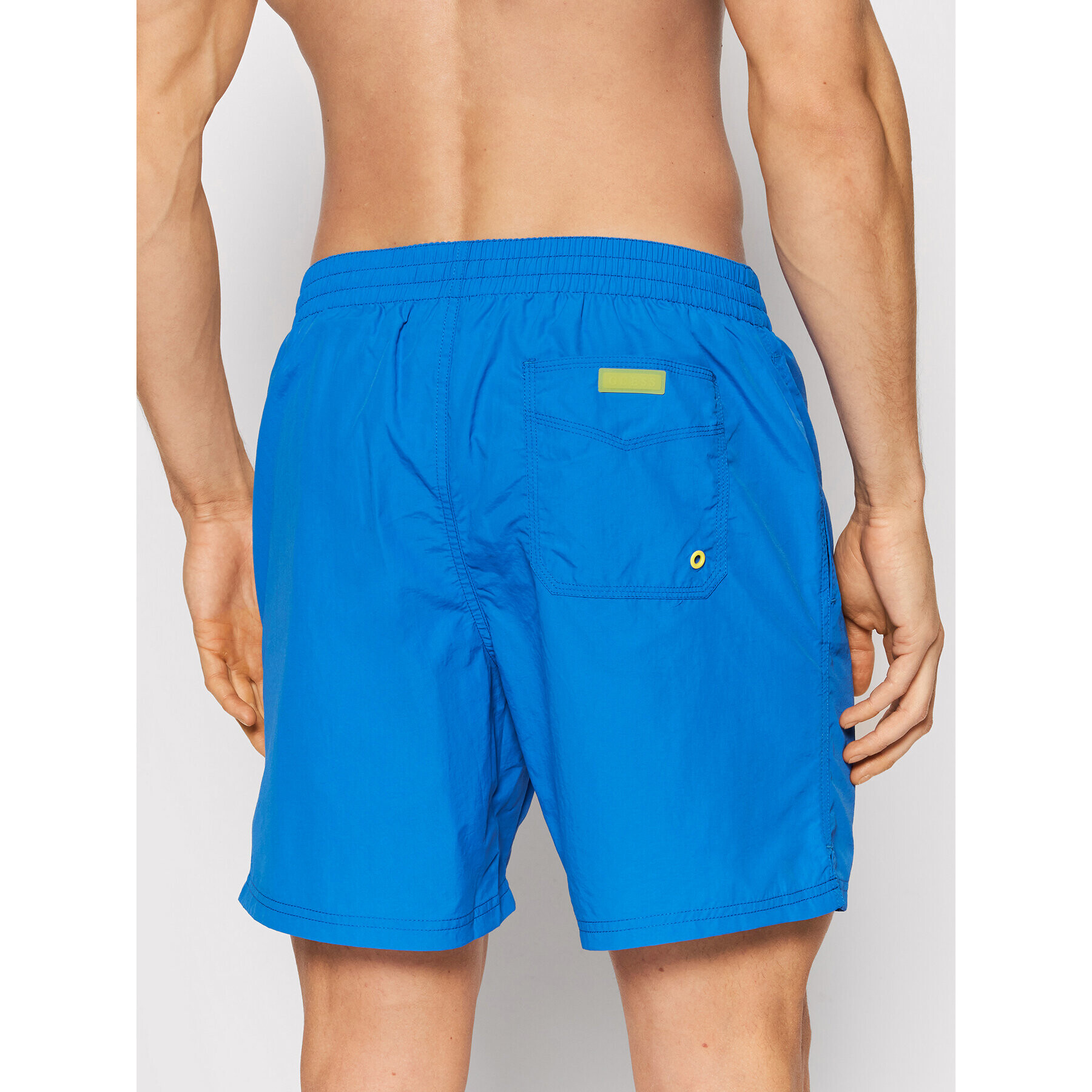 Guess Pantaloni scurți pentru înot F2GT26 TEL27 Albastru Regular Fit - Pled.ro