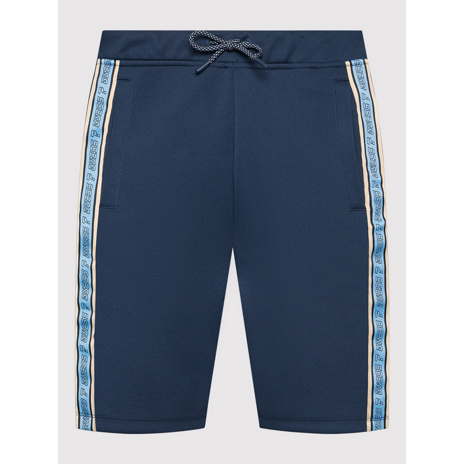 Guess Pantaloni scurți sport Z2GD00 KB210 Bleumarin Regular Fit - Pled.ro