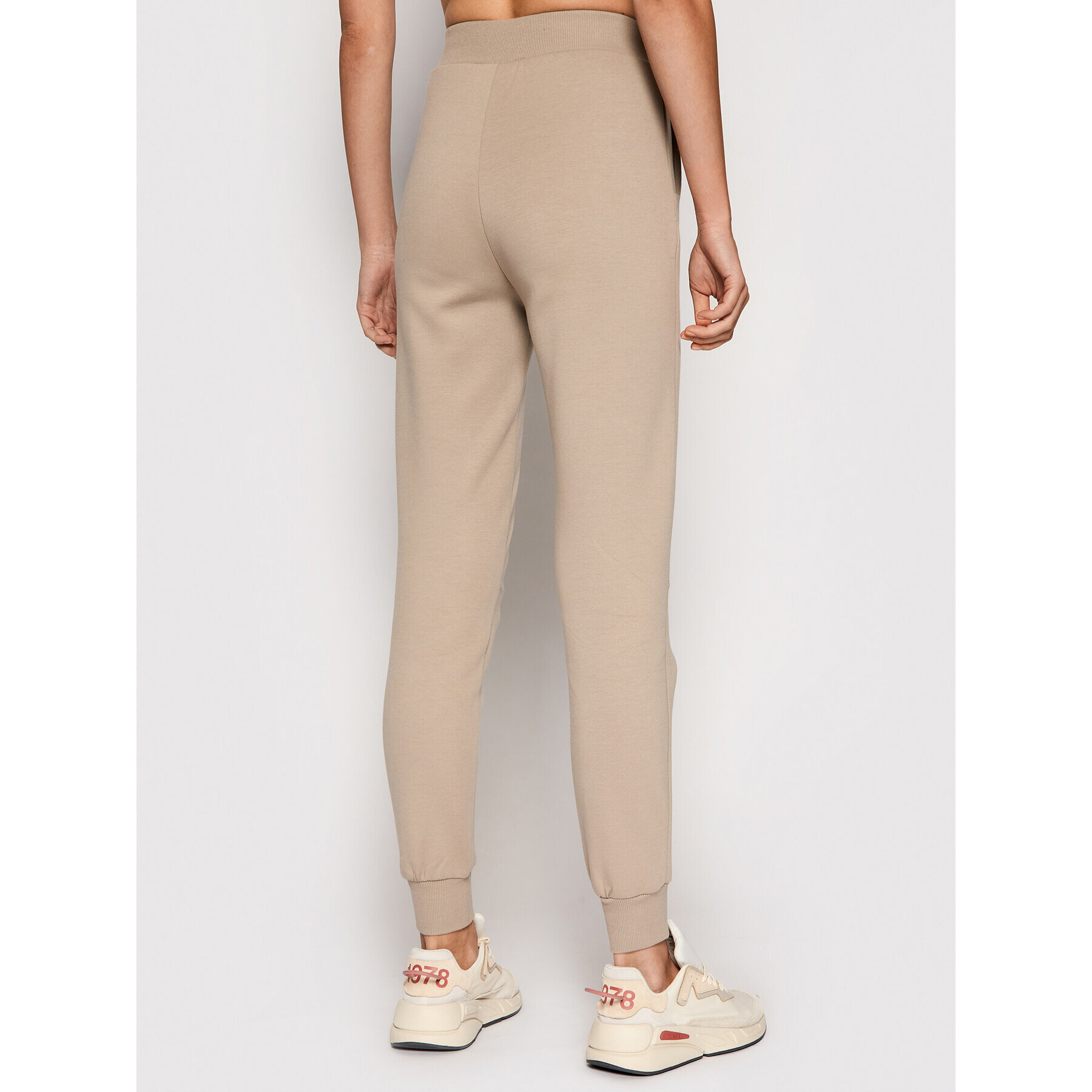 Guess Pantaloni trening Abby O0BA26 KA3P1 Bej Regular Fit - Pled.ro