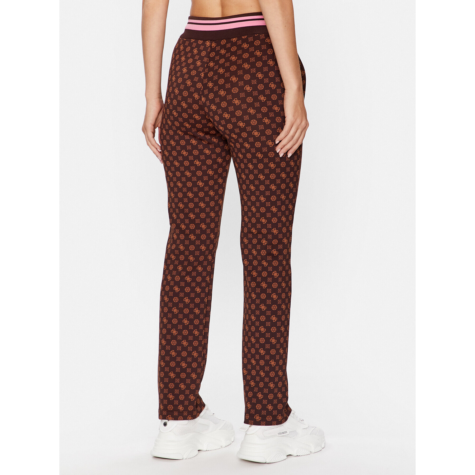 Guess Pantaloni trening Aggie V3YB00 KB212 Maro Regular Fit - Pled.ro