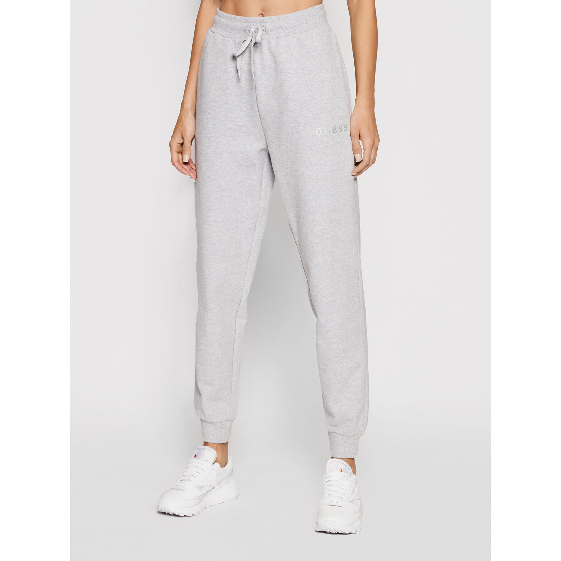 Guess Pantaloni trening Alene O1GA04 K68I1 Gri Regular Fit - Pled.ro