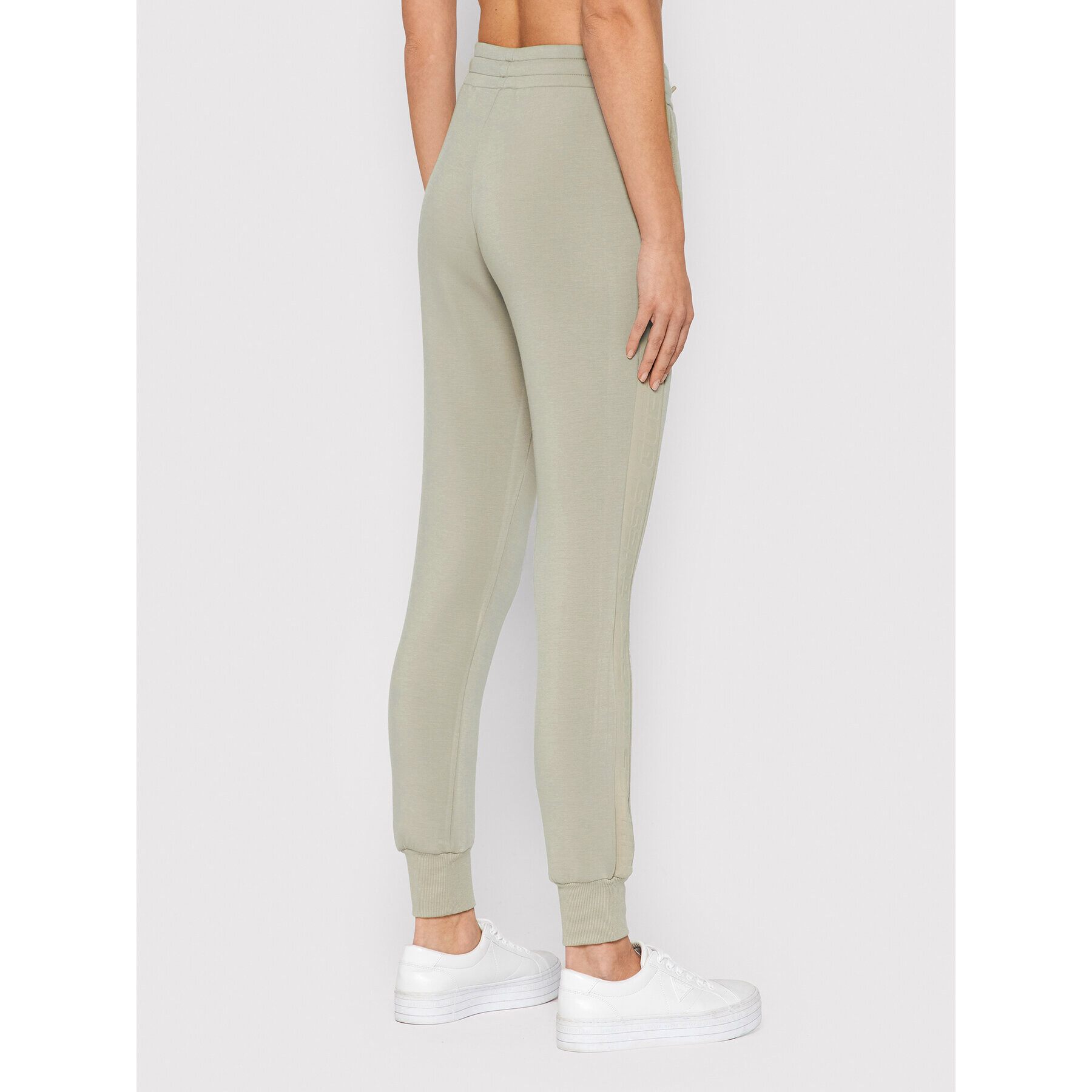 Guess Pantaloni trening Allie O1GA49 KAMN2 Bej Regular Fit - Pled.ro