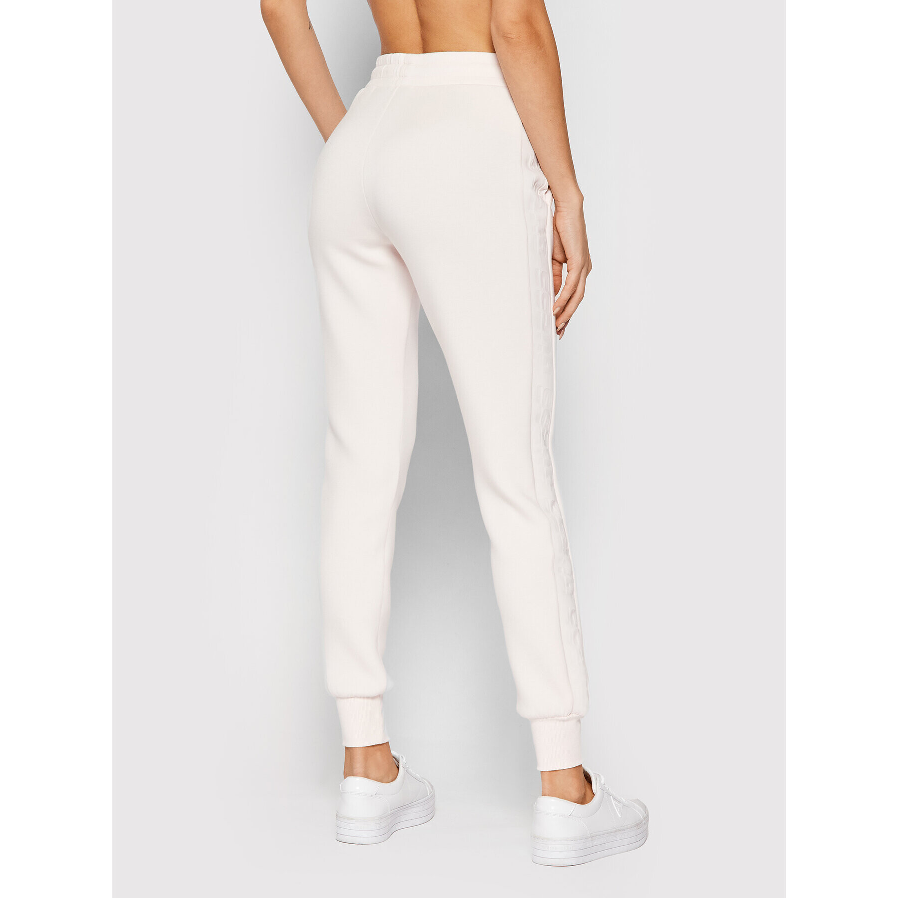 Guess Pantaloni trening Allie O1GA49 KAMN2 Roz Regular Fit - Pled.ro