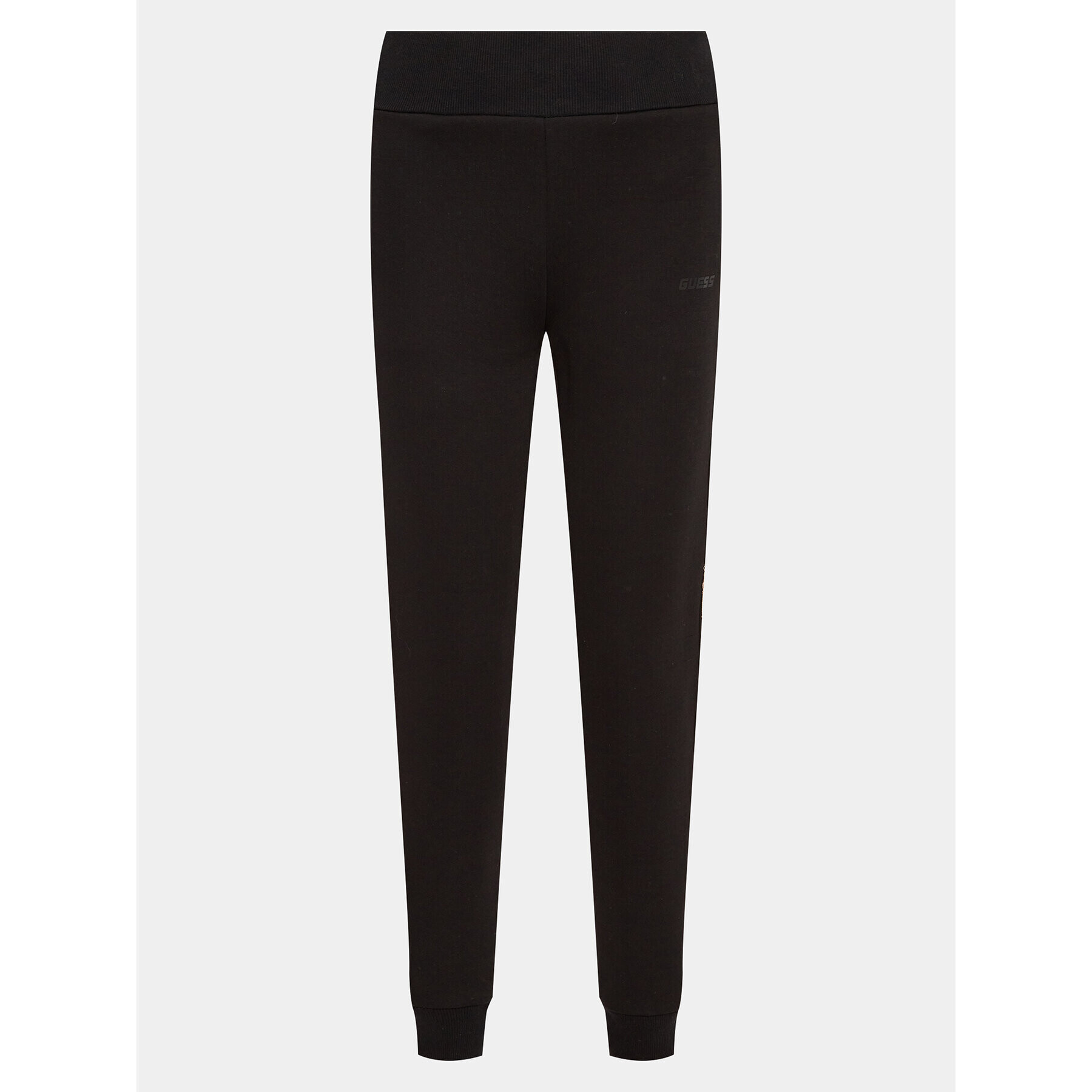 Guess Pantaloni trening Britney V2YB15 KB3P2 Negru Regular Fit - Pled.ro