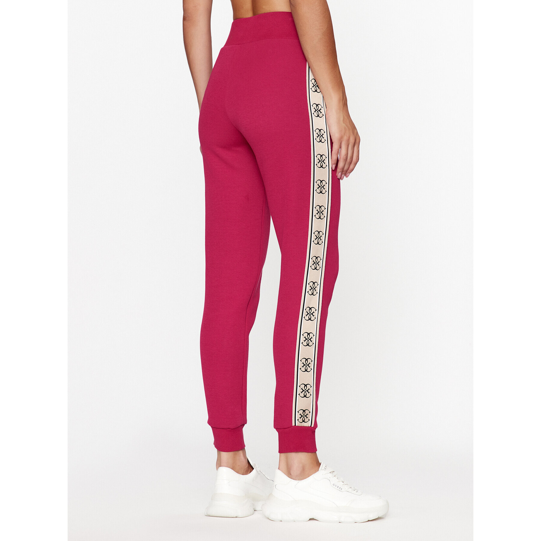 Guess Pantaloni trening Britney V2YB15 KB3P2 Roz Regular Fit - Pled.ro