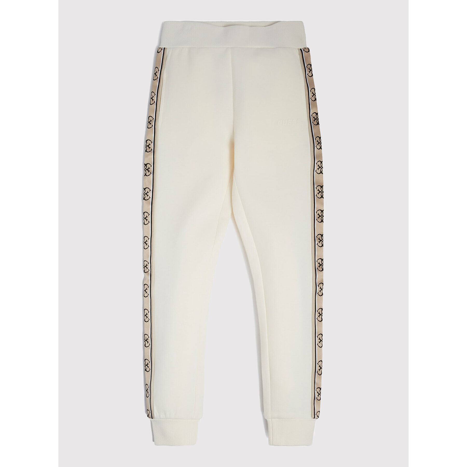 Guess Pantaloni trening J2YQ27 KA3P1 Bej Regular Fit - Pled.ro