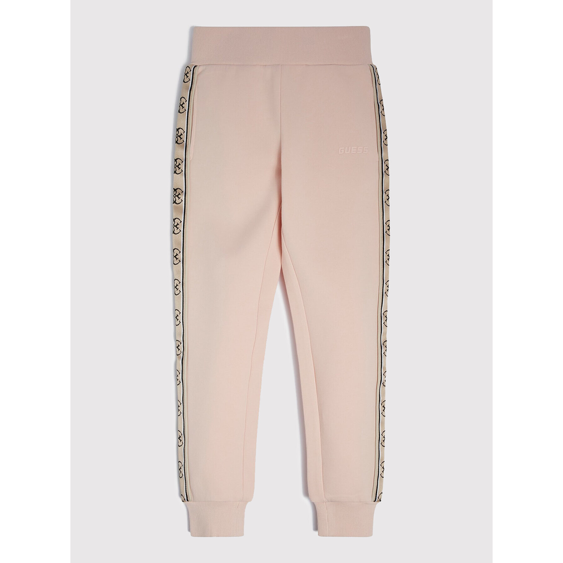 Guess Pantaloni trening J2YQ27 KA3P1 Roz Regular Fit - Pled.ro