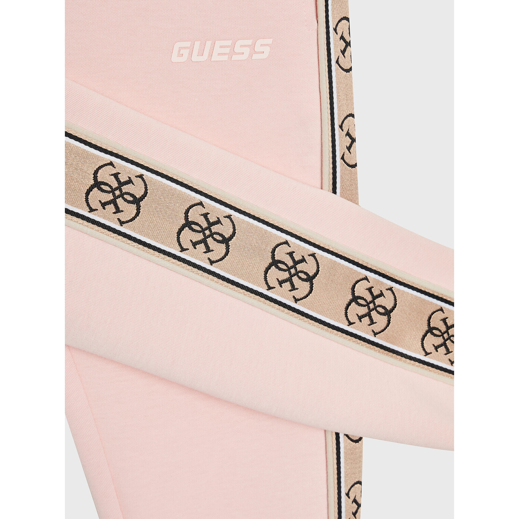 Guess Pantaloni trening J2YQ27 KA3P1 Roz Regular Fit - Pled.ro