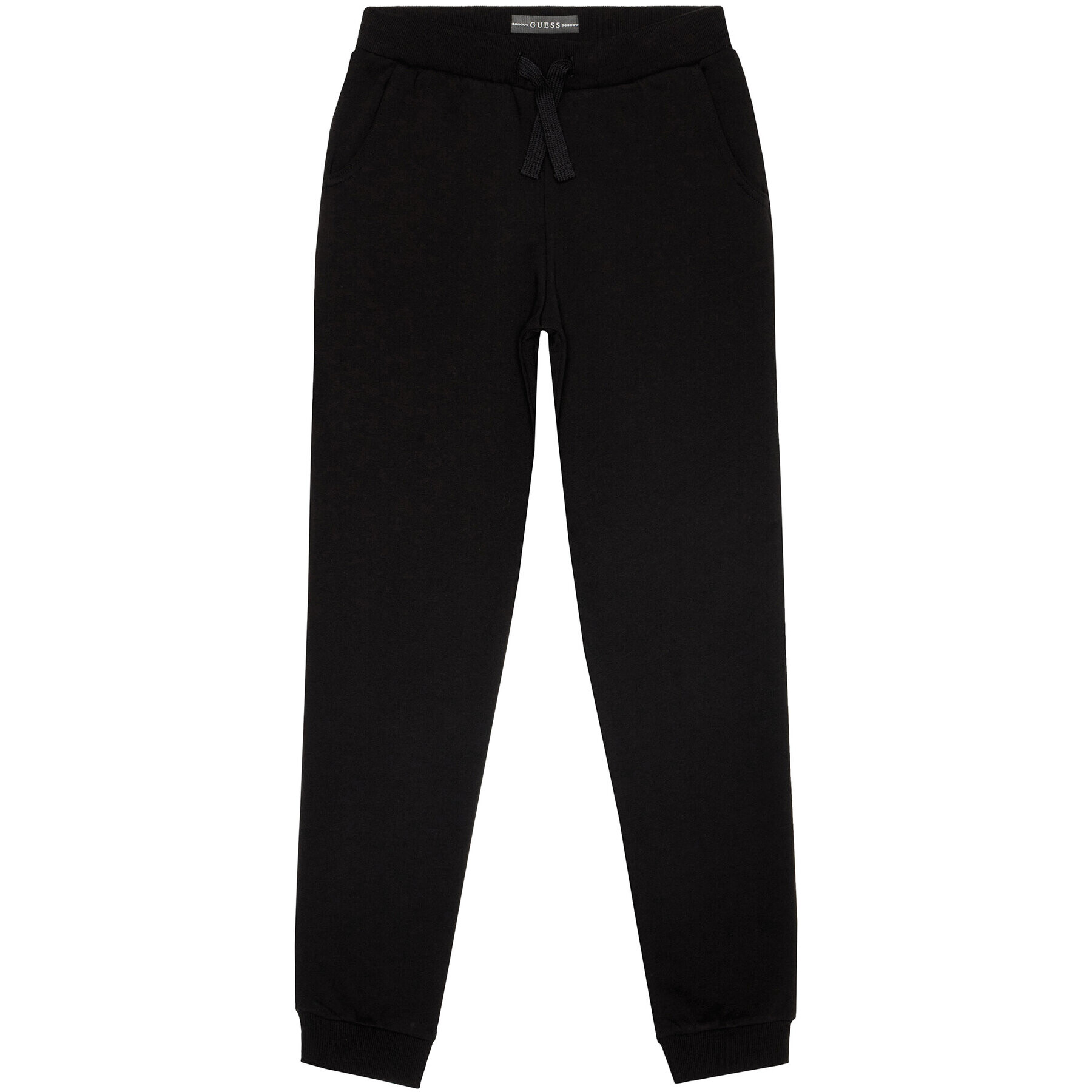 Guess Pantaloni trening J93Q19 K5WK0 Negru Regular Fit - Pled.ro