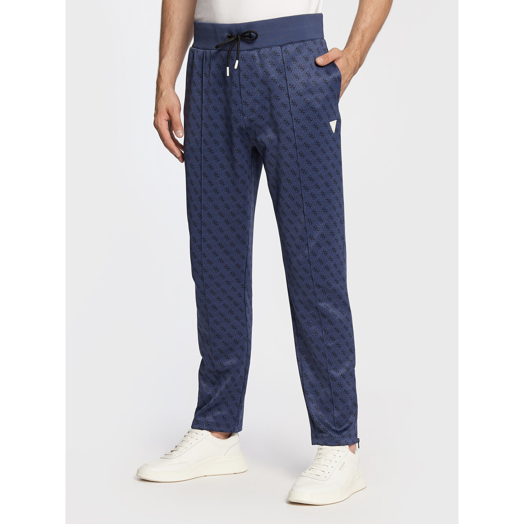 Guess Pantaloni trening Korbin Z2BB05 FL04Q Bleumarin Regular Fit - Pled.ro