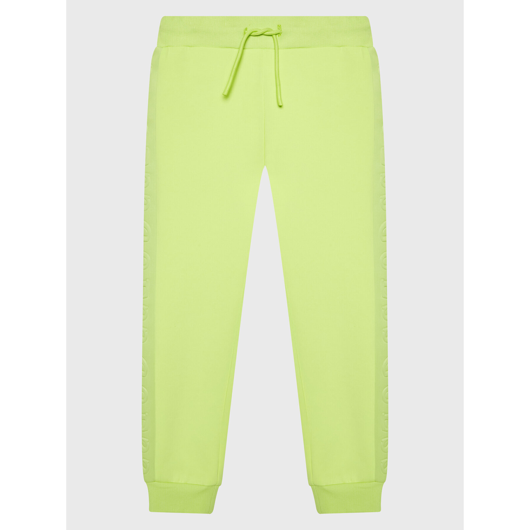 Guess Pantaloni trening L2BQ11 FL03S Verde Regular Fit - Pled.ro