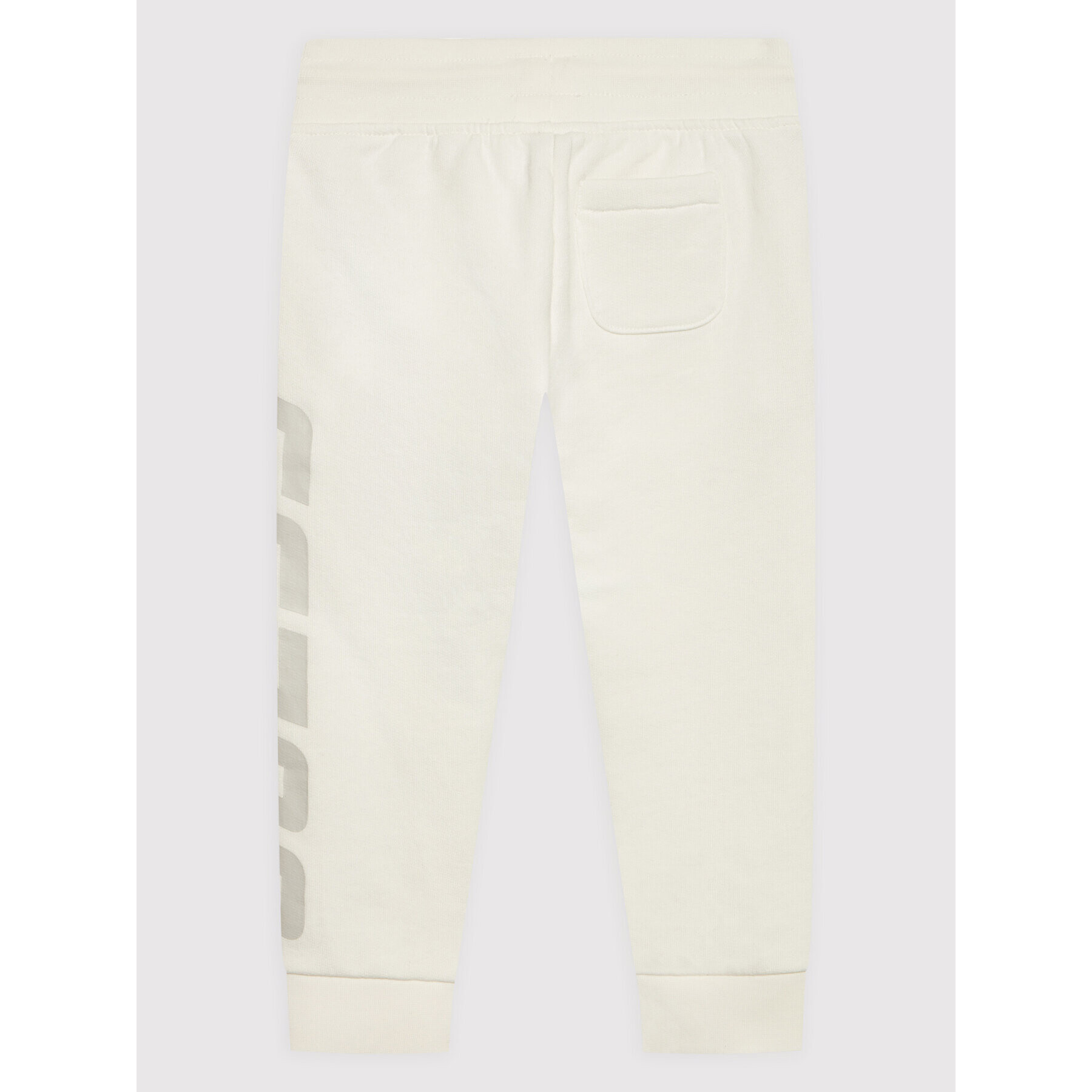 Guess Pantaloni trening L2RQ19 KAIJ1 Alb Regular Fit - Pled.ro