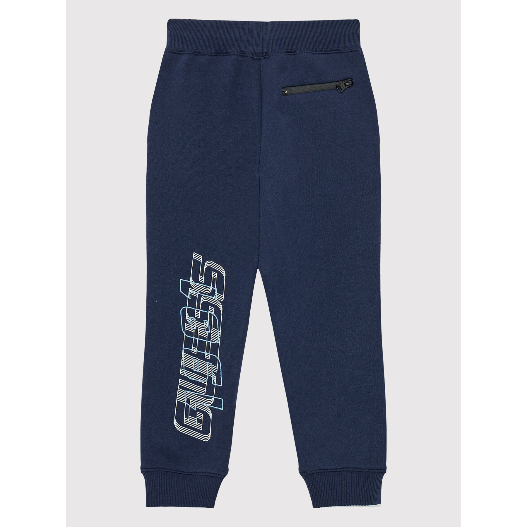 Guess Pantaloni trening L2YQ15 KA3P1 Bleumarin Regular Fit - Pled.ro