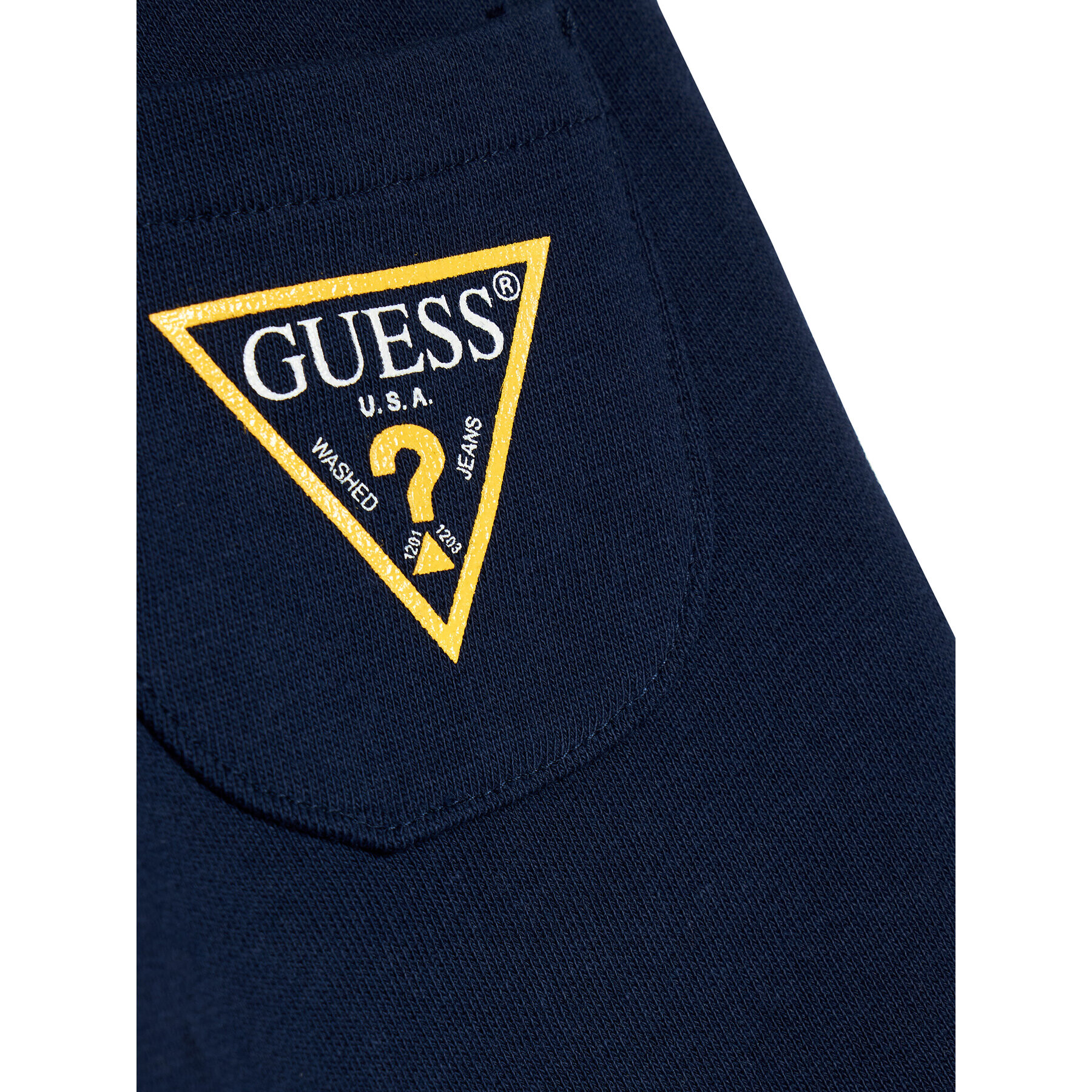 Guess Pantaloni trening L93Q24 KAUG0 Bleumarin Regular Fit - Pled.ro