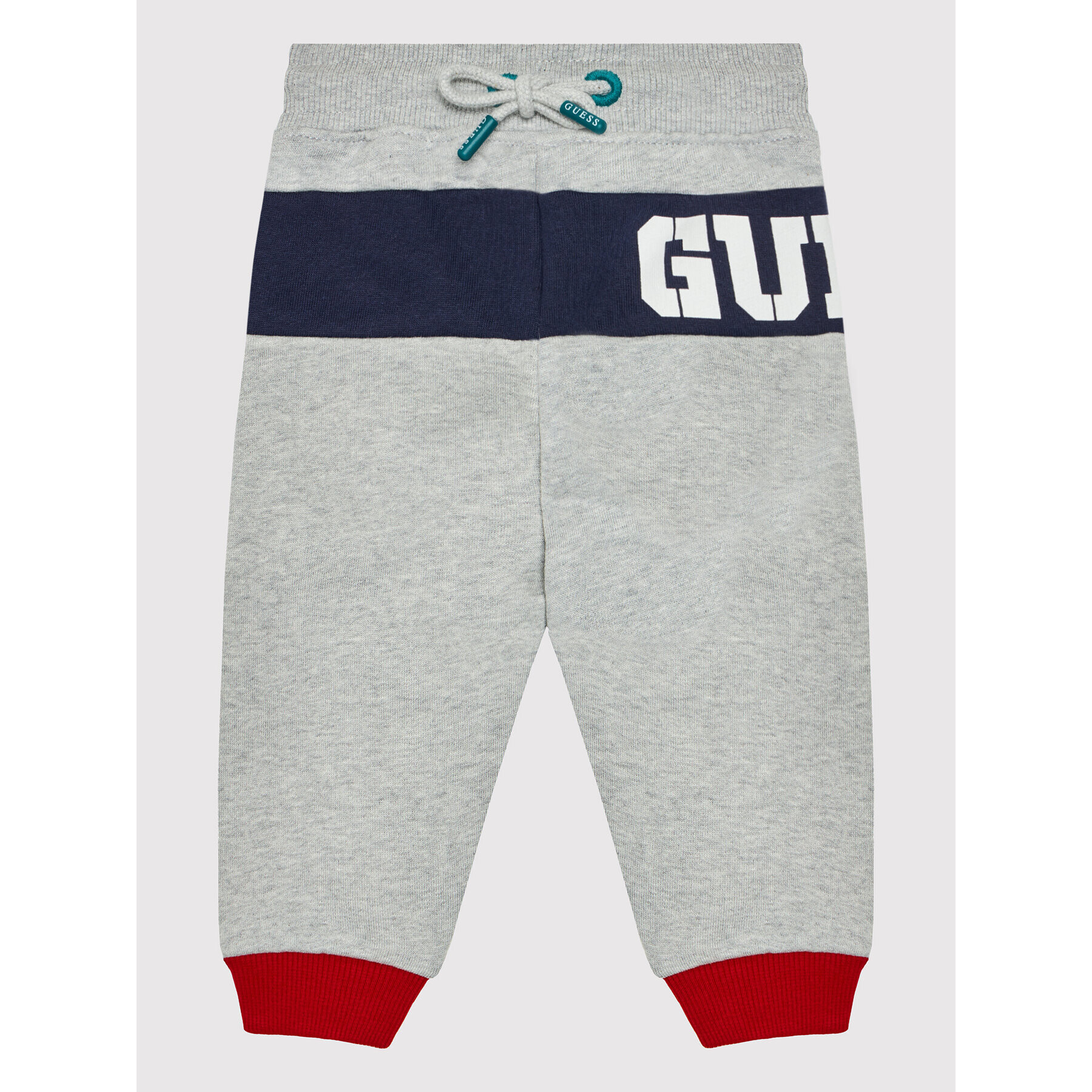 Guess Pantaloni trening N1BQ11 KAV30 Gri Regular Fit - Pled.ro