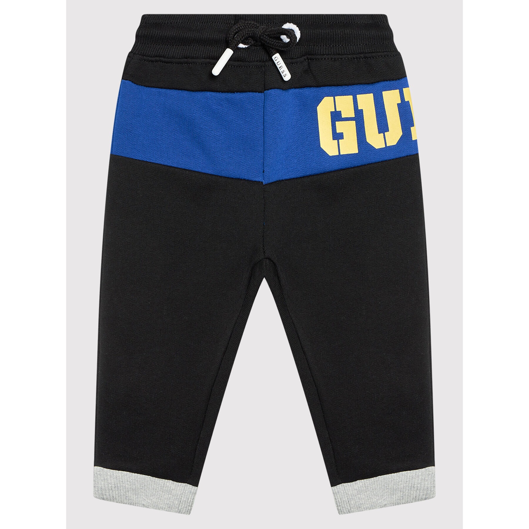 Guess Pantaloni trening N1BQ11 KAV30 Negru Regular Fit - Pled.ro