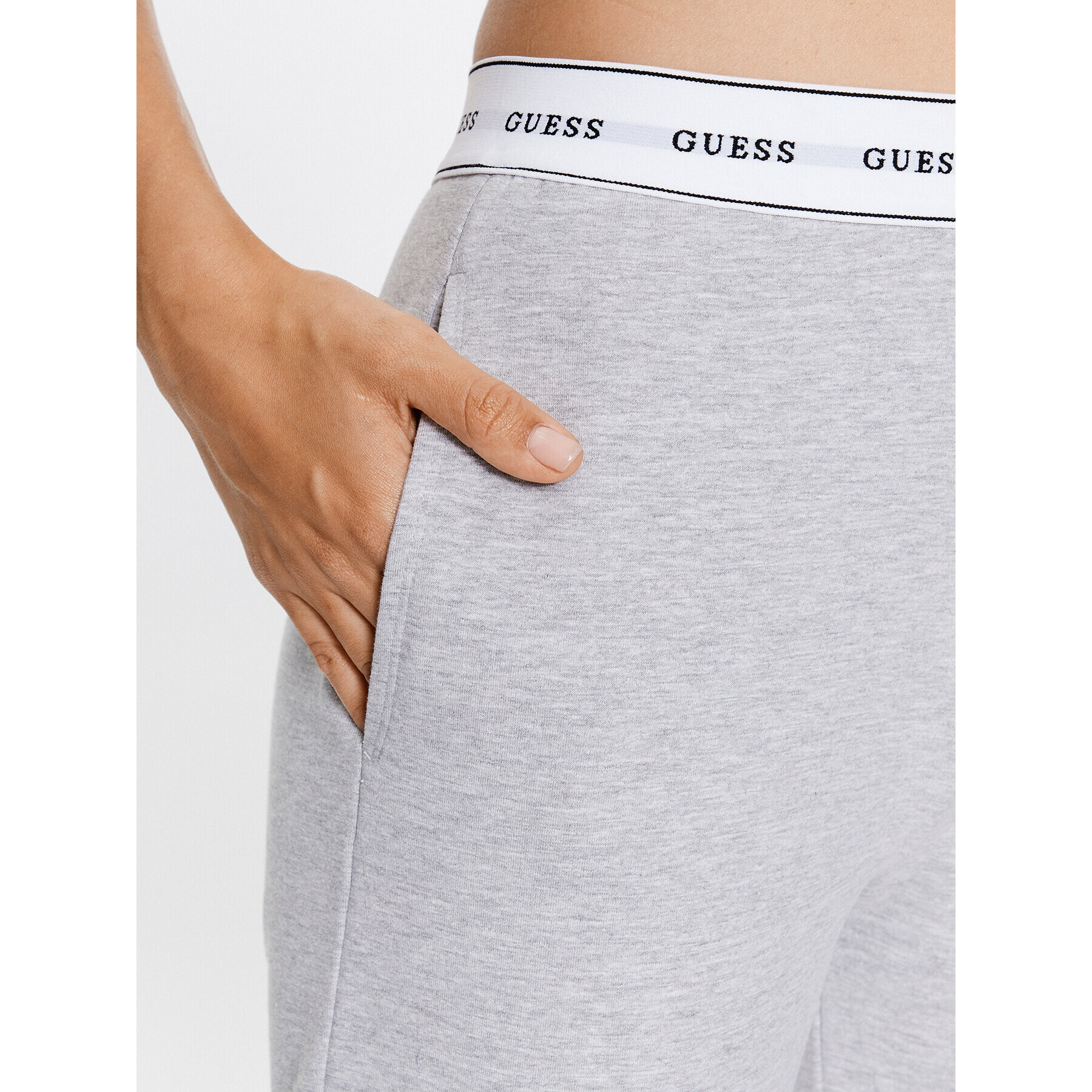 Guess Pantaloni trening O3YB00 KBS91 Gri Regular Fit - Pled.ro