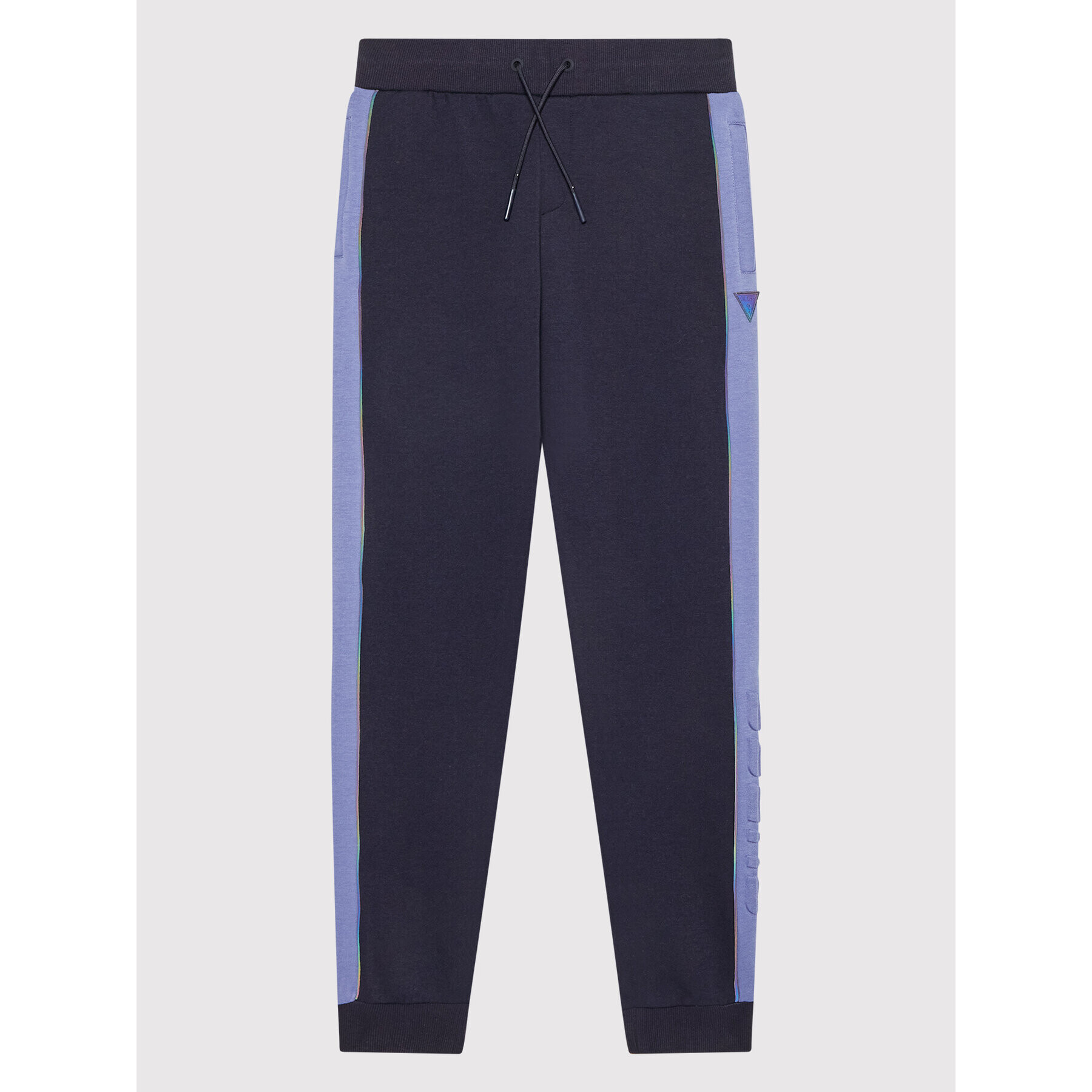 Guess Pantaloni trening Punto Milano L2GQ20 KA3P1 Bleumarin Regular Fit - Pled.ro