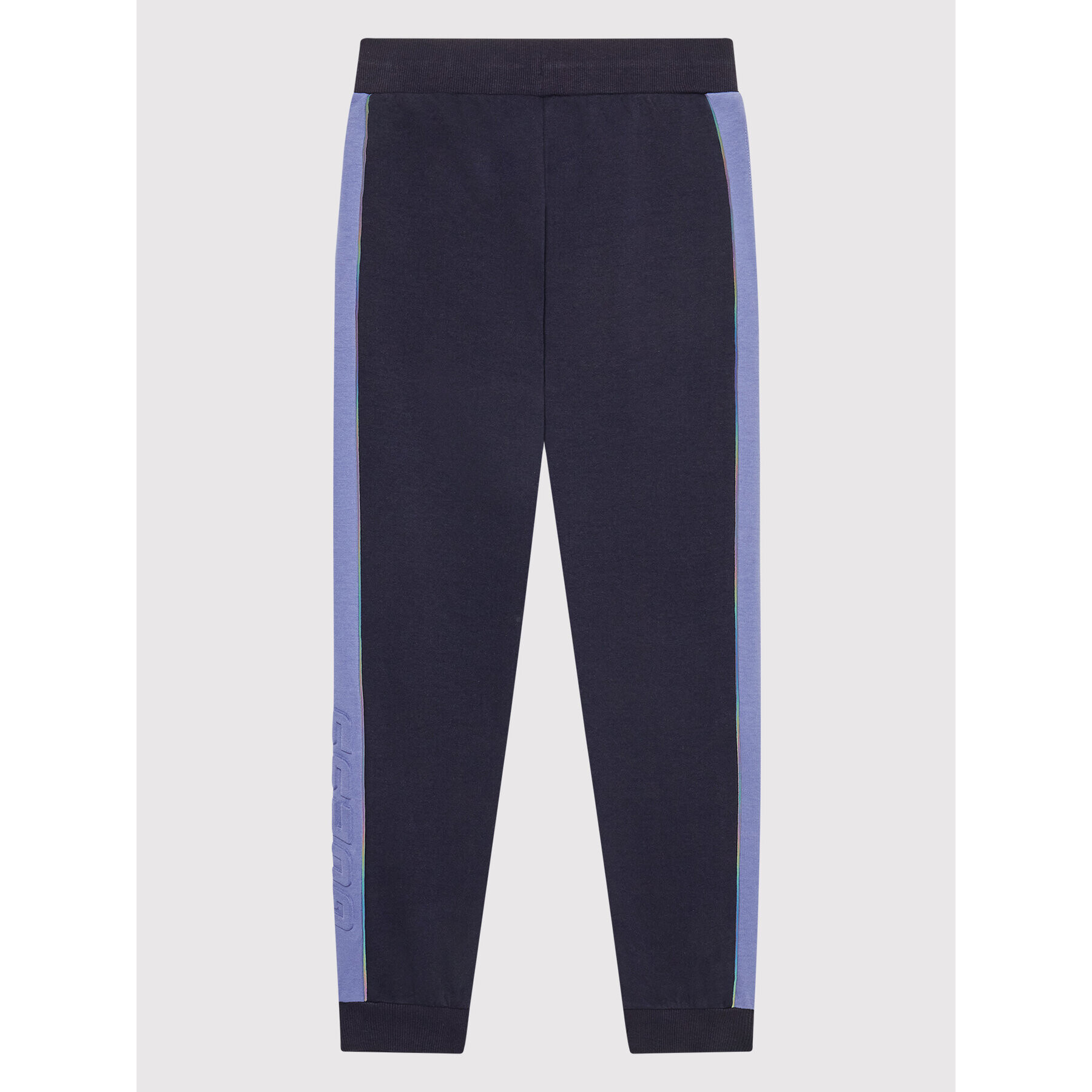 Guess Pantaloni trening Punto Milano L2GQ20 KA3P1 Bleumarin Regular Fit - Pled.ro