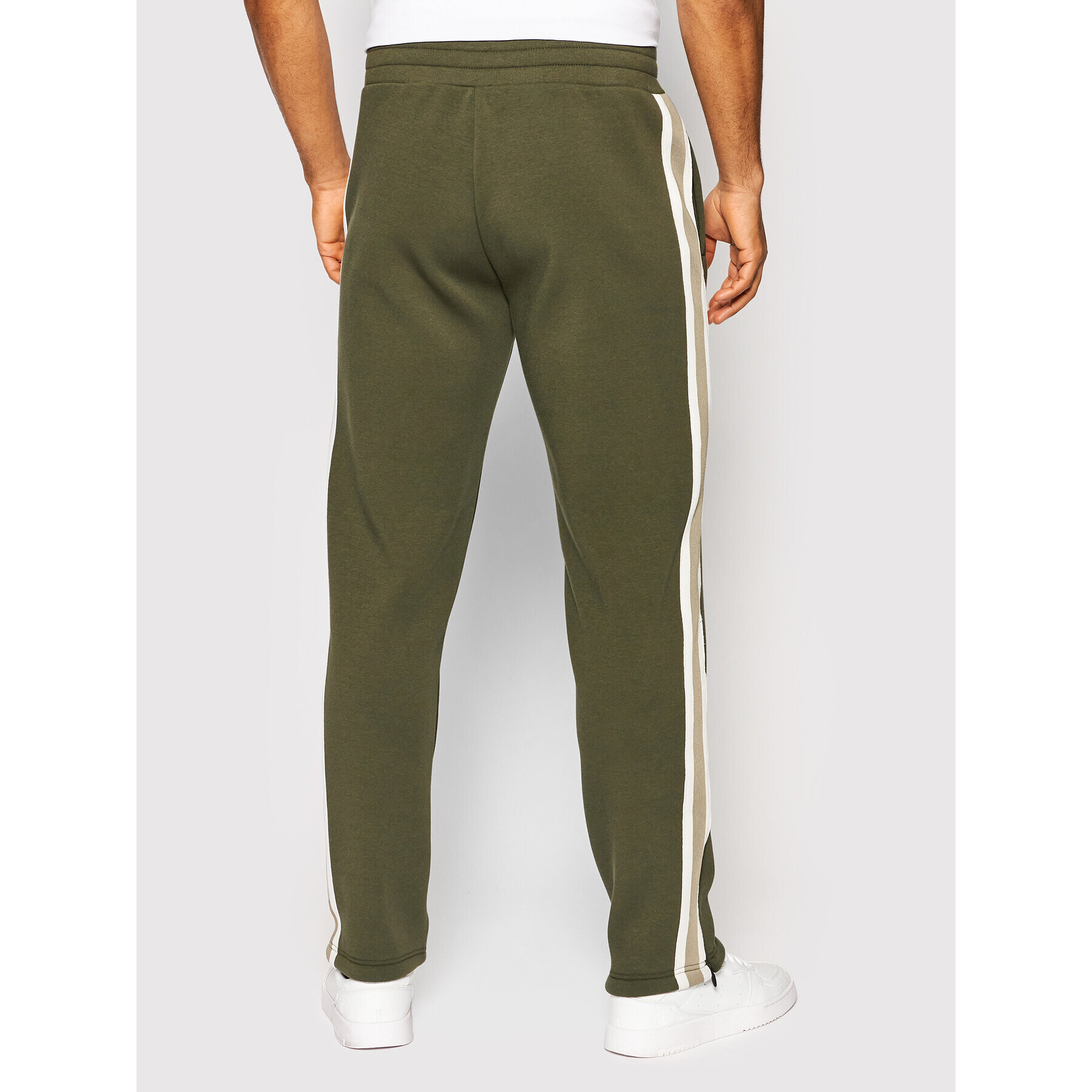 Guess Pantaloni trening U1BA27 FL046 Verde Regular Fit - Pled.ro