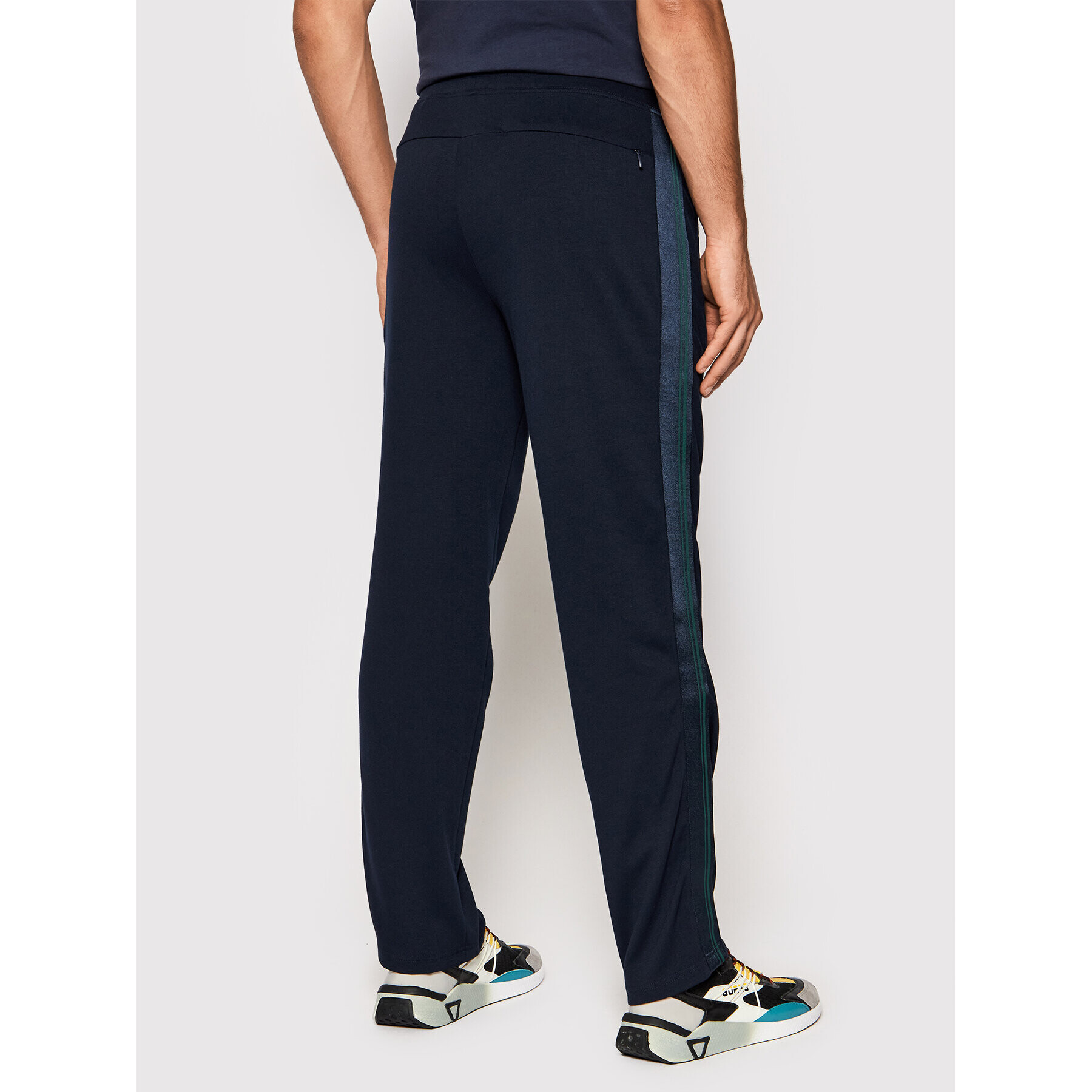 Guess Pantaloni trening U1GA41 RAJW0 Bleumarin Regular Fit - Pled.ro