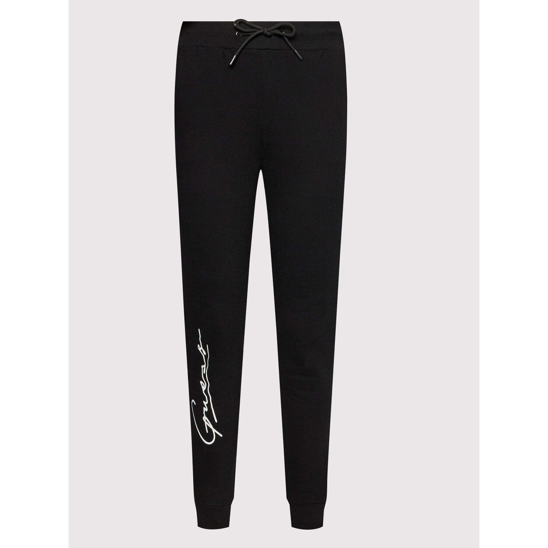 Guess Pantaloni trening V2RB18 KAOR1 Negru Regular Fit - Pled.ro