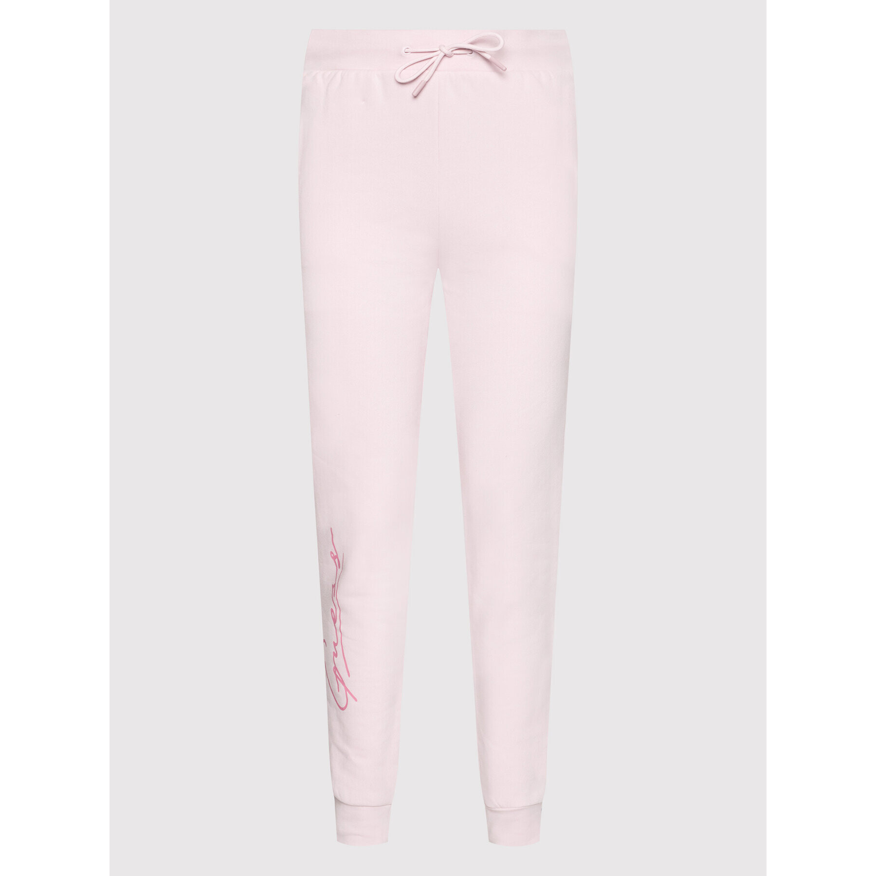 Guess Pantaloni trening V2RB18 KAOR1 Roz Regular Fit - Pled.ro