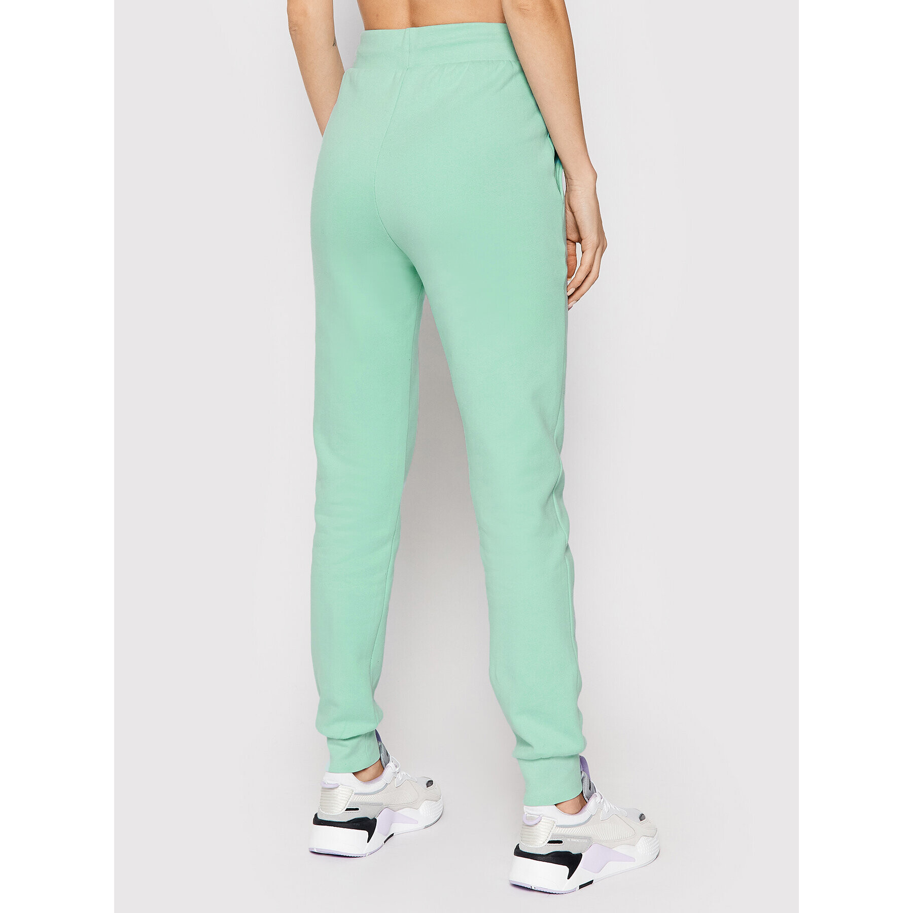 Guess Pantaloni trening V2RB18 KAOR1 Verde Regular Fit - Pled.ro