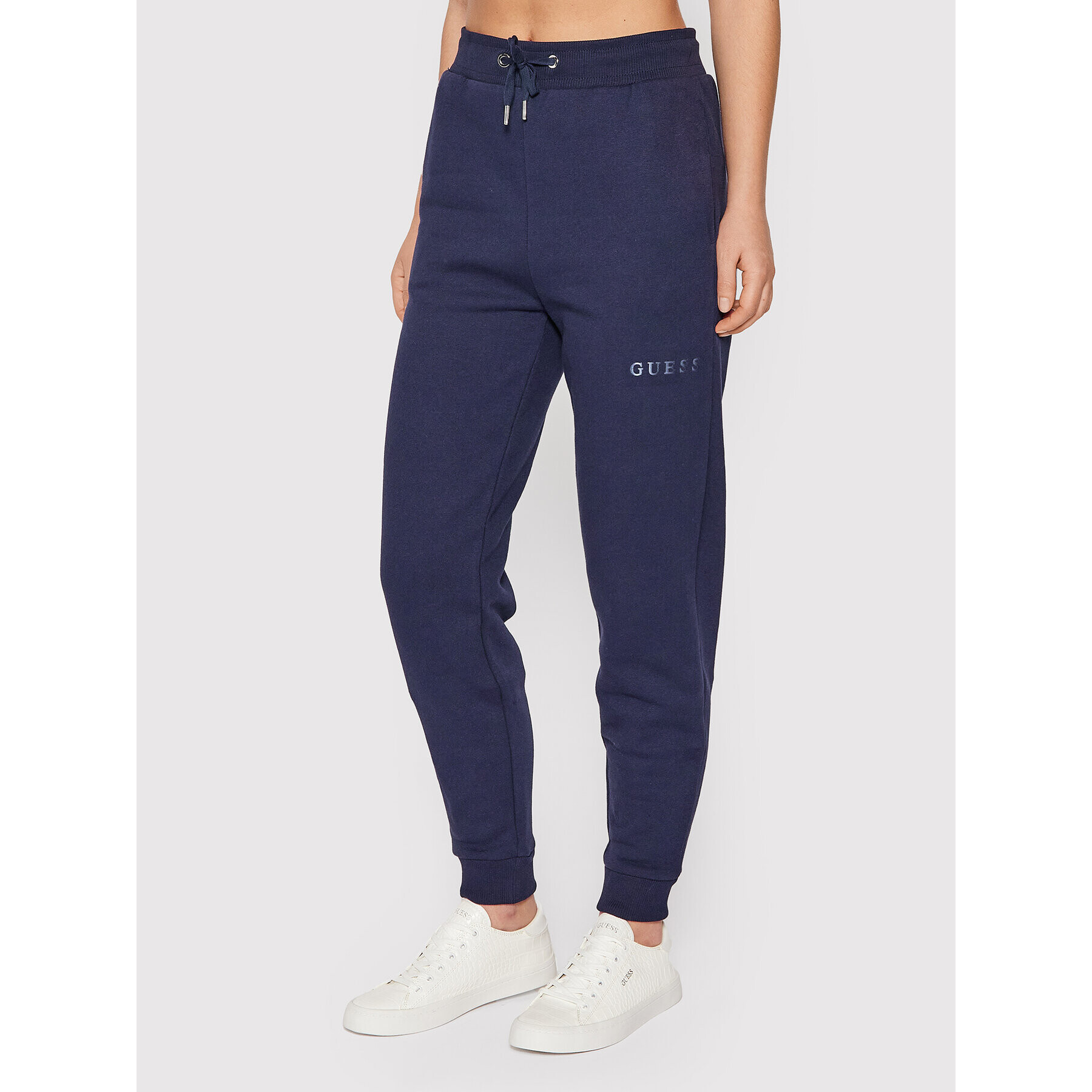 Guess Pantaloni trening V2RB23 K9V31 Bleumarin Regular Fit - Pled.ro