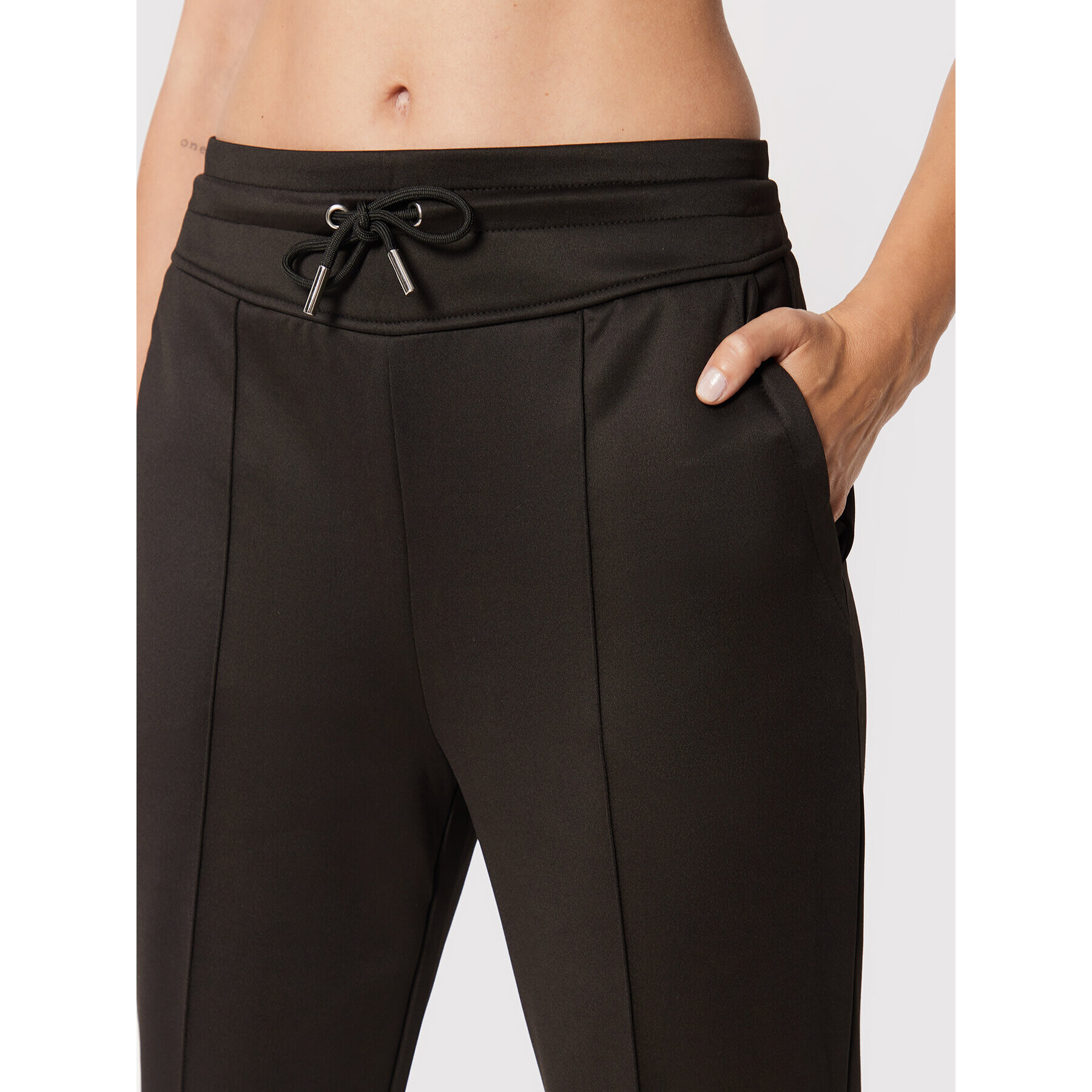 Guess Pantaloni trening W2YB02 KB7K2 Negru Regular Fit - Pled.ro