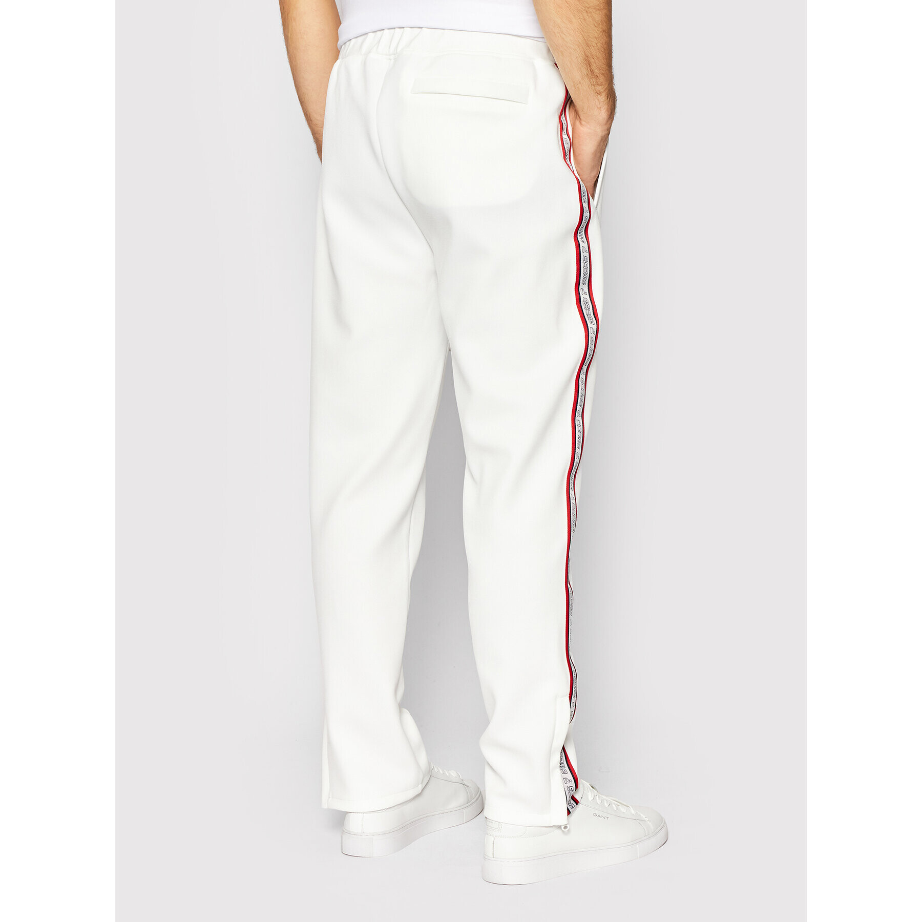 Guess Pantaloni trening Z2GB00 KB210 Alb Regular Fit - Pled.ro