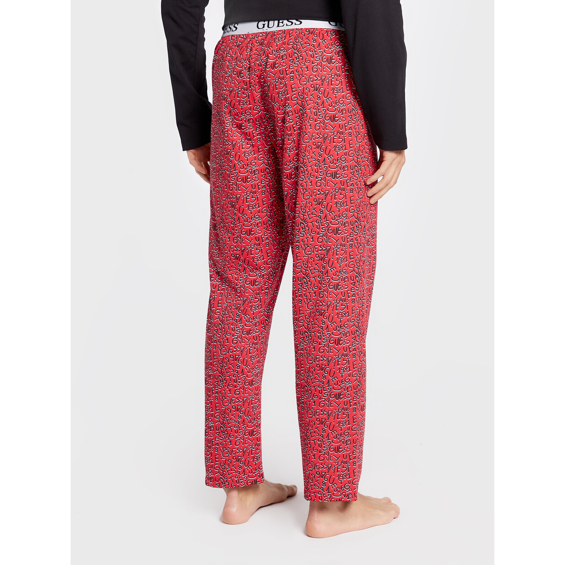 Guess Pijama U2BX02 JR018 Colorat Regular Fit - Pled.ro