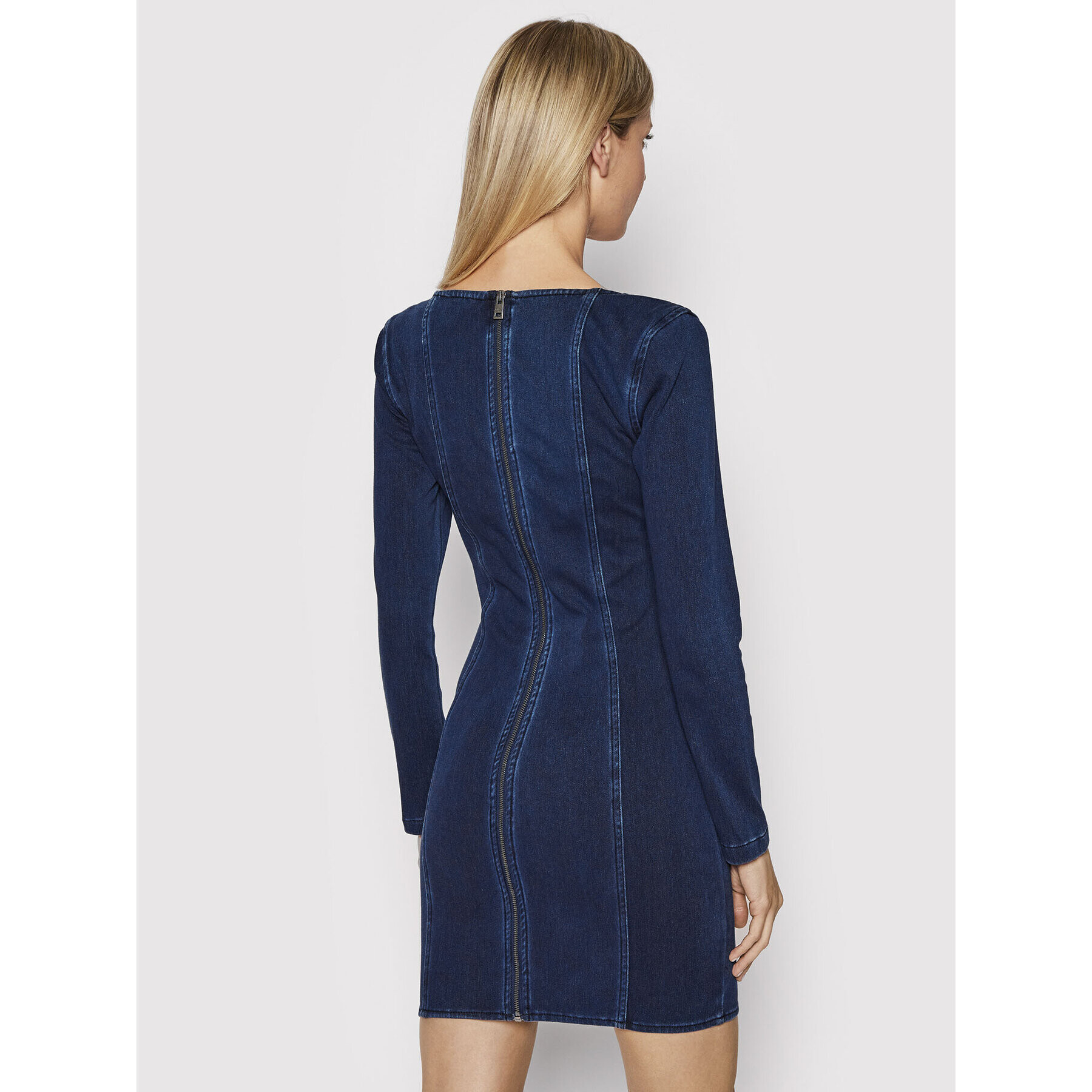 Guess Rochie de blugi W2RK00 D4HC1 Bleumarin Regular Fit - Pled.ro