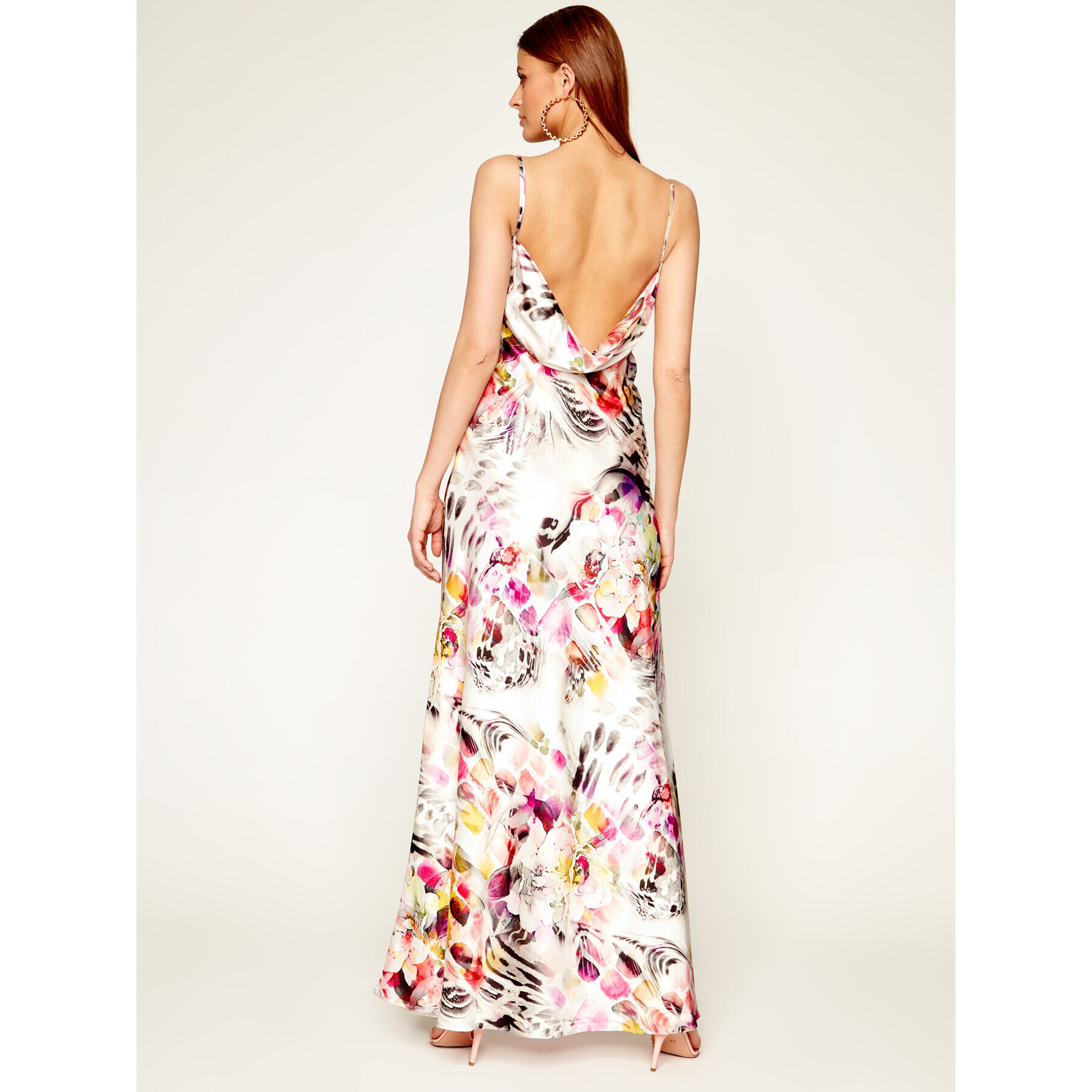 Guess Rochie de vară JENNIFER LOPEZ Floral Flux 0GG735 7099Z Colorat Regular Fit - Pled.ro