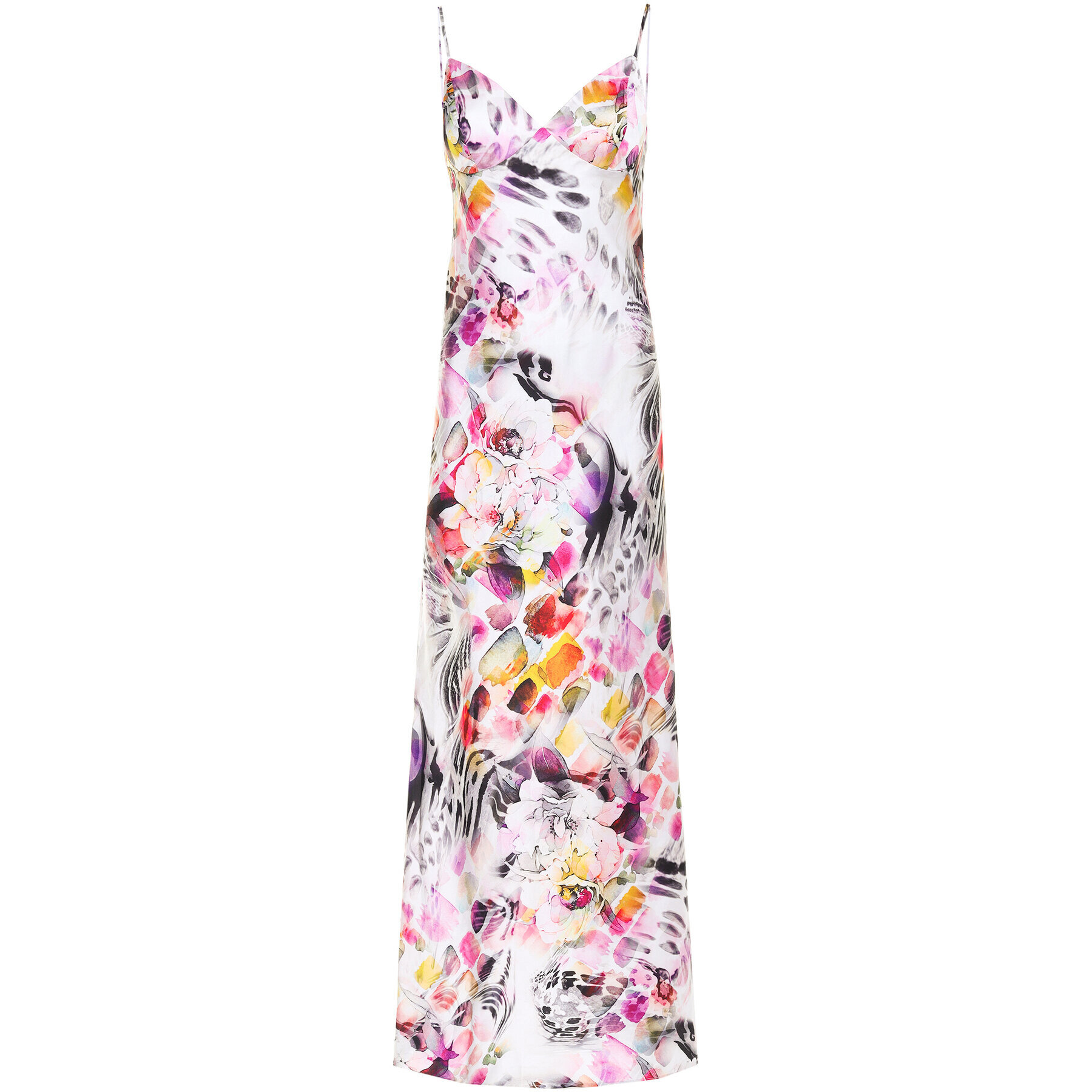 Guess Rochie de vară JENNIFER LOPEZ Floral Flux 0GG735 7099Z Colorat Regular Fit - Pled.ro