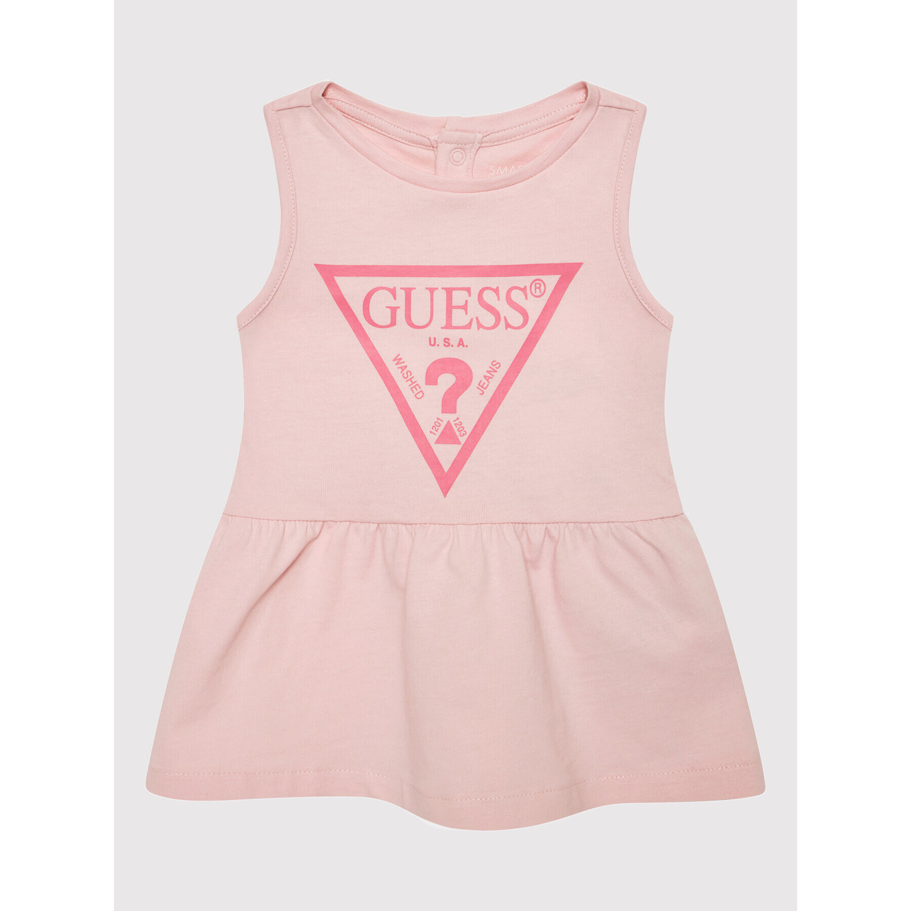 Guess Rochie de zi A01K15 KAUD0 Roz Regular Fit - Pled.ro