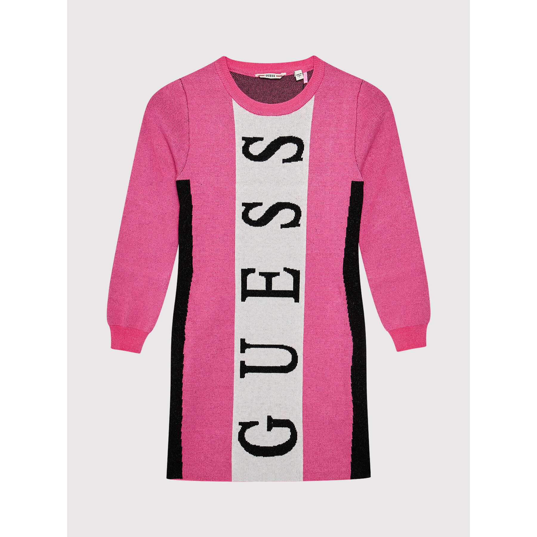 Guess Rochie de zi J1YK08 Z2Q10 Roz Regular Fit - Pled.ro