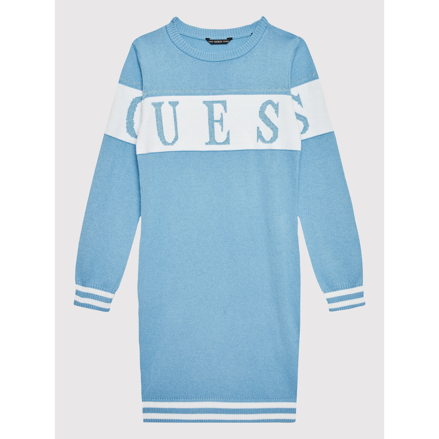 Guess Rochie de zi J2YK11 Z2GL0 Albastru Regular Fit - Pled.ro