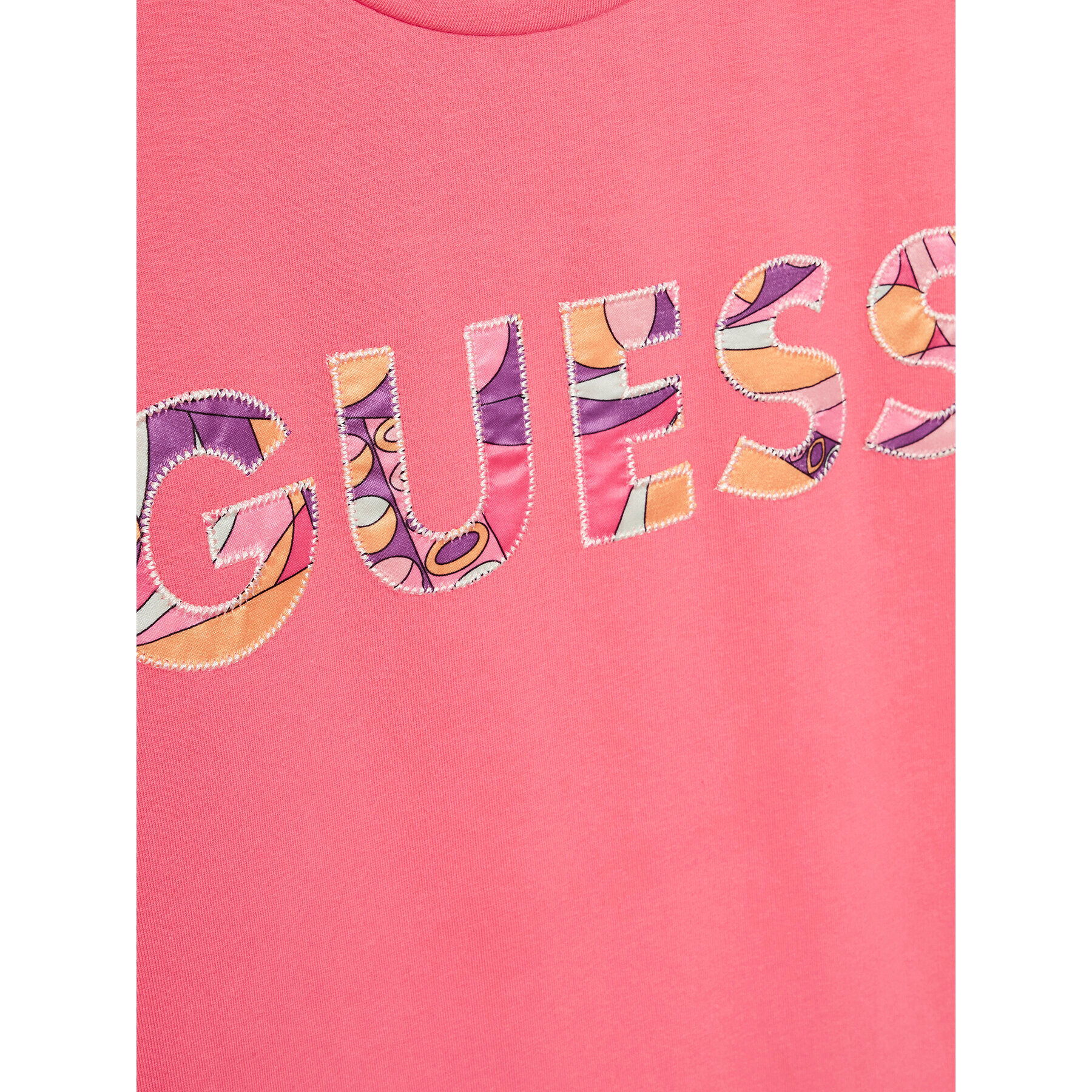 Guess Rochie de zi J3GK35 KAE23 Roz Regular Fit - Pled.ro