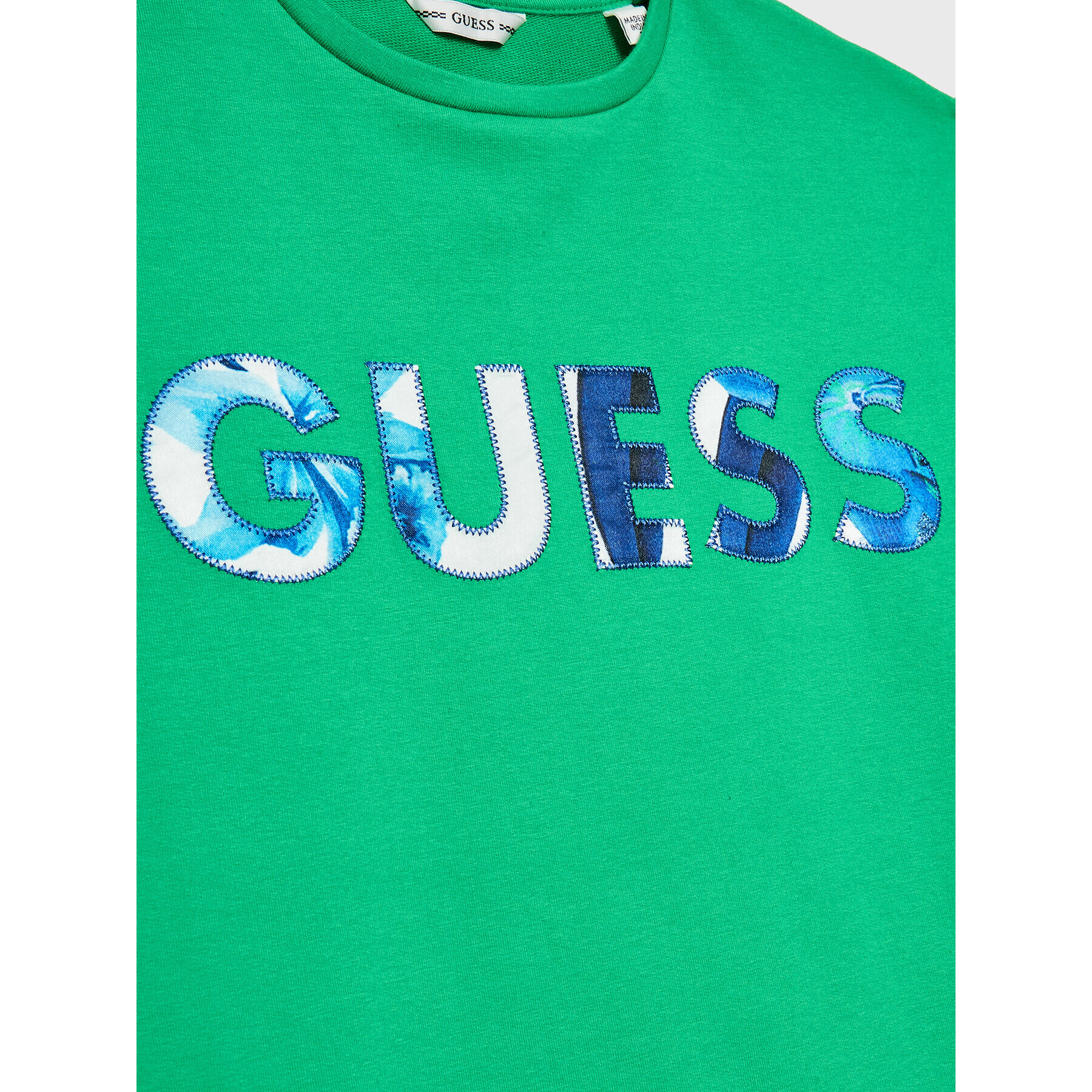 Guess Rochie de zi J3GK35 KAE23 Verde Regular Fit - Pled.ro