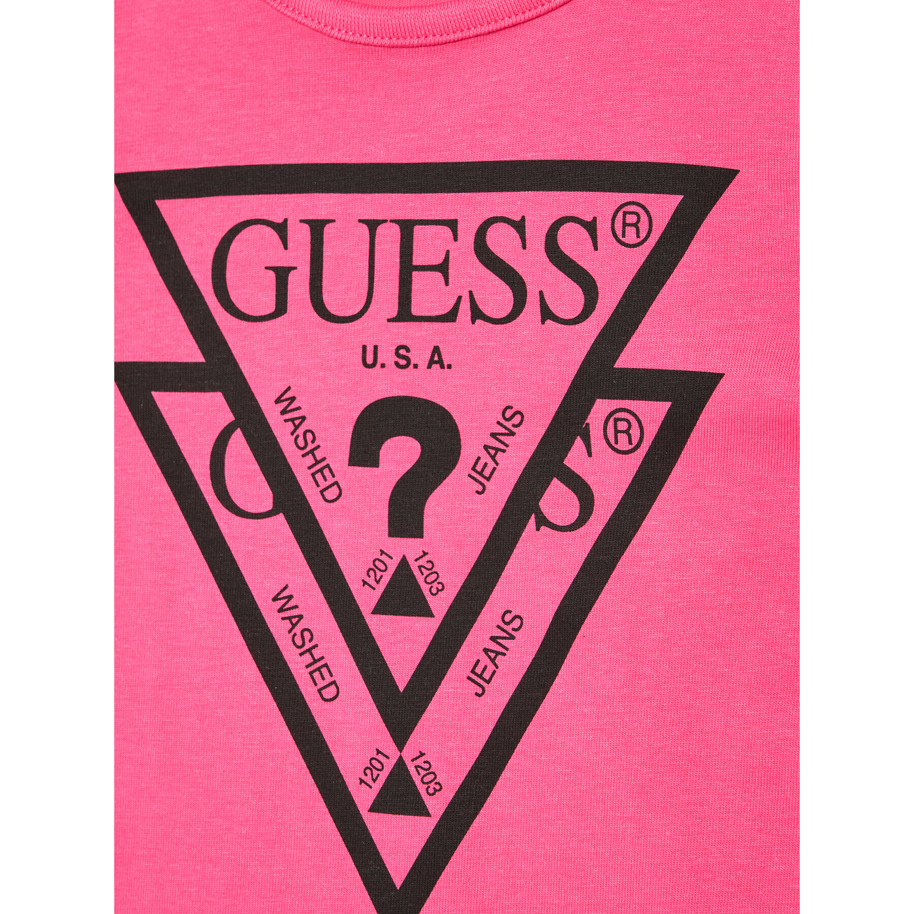 Guess Rochie de zi K92K31 KAUD0 Roz Regular Fit - Pled.ro