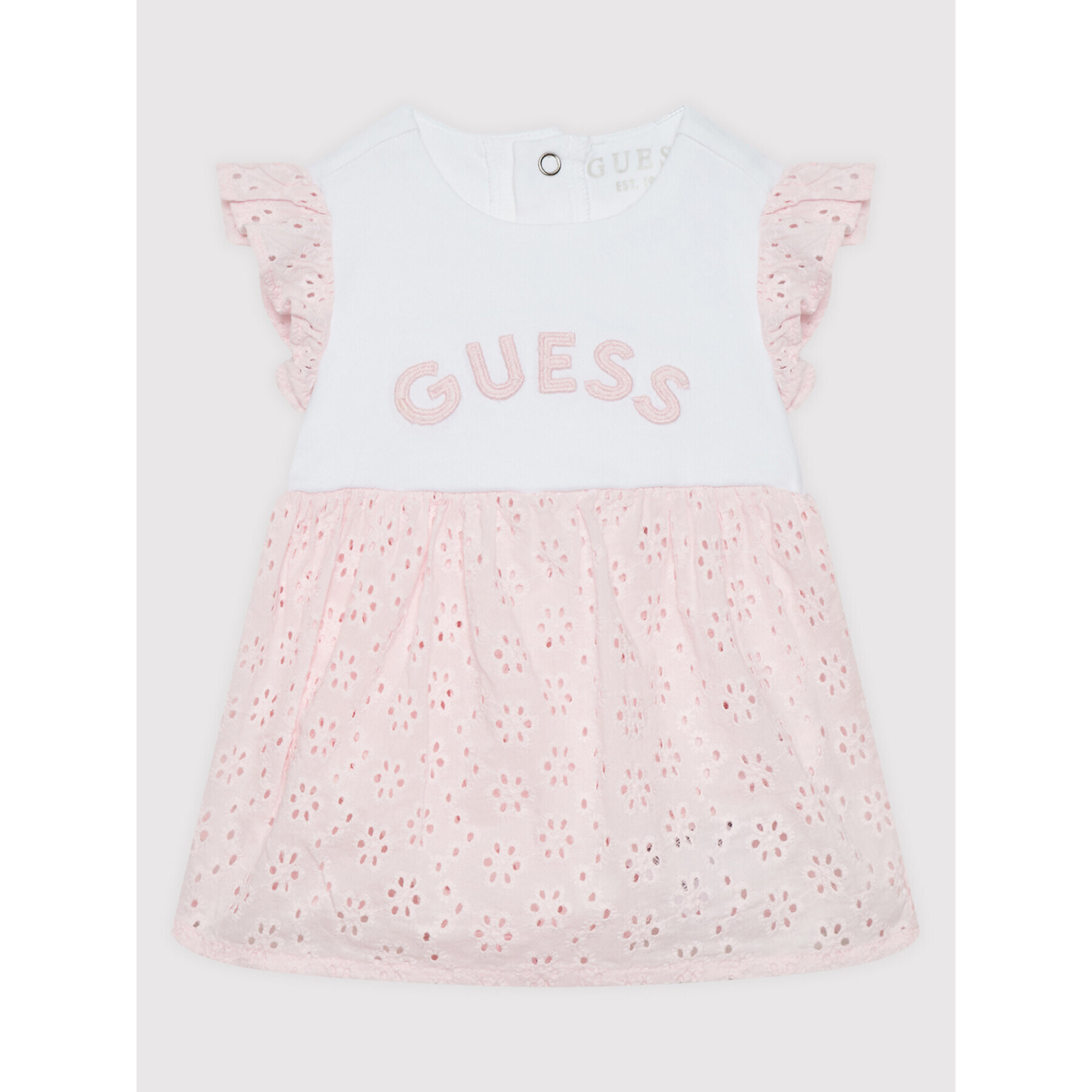 Guess Rochie de zi S2GG11 J1300 Roz Regular Fit - Pled.ro