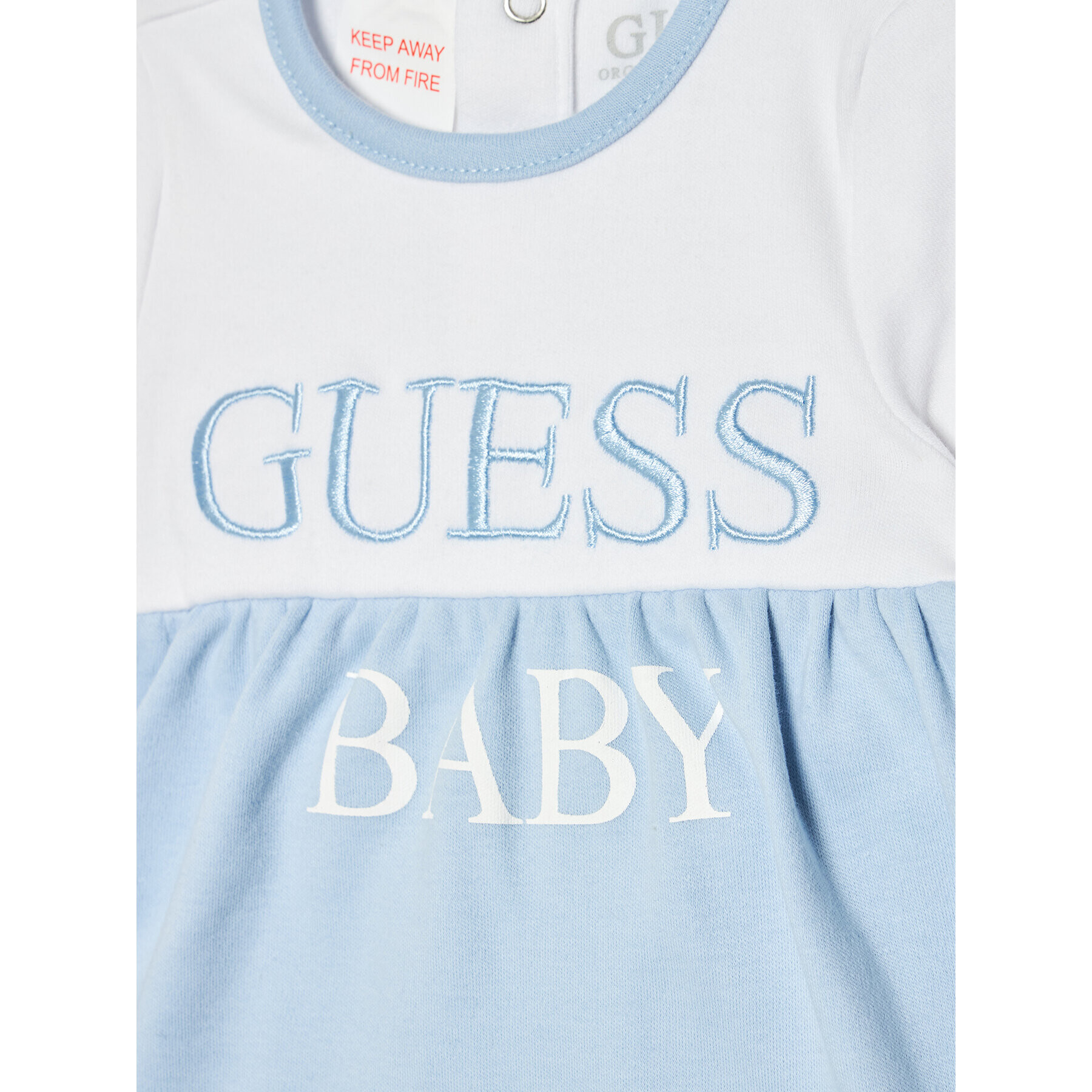 Guess Rochie de zi S2RG07 KA6W0 Albastru Regular Fit - Pled.ro