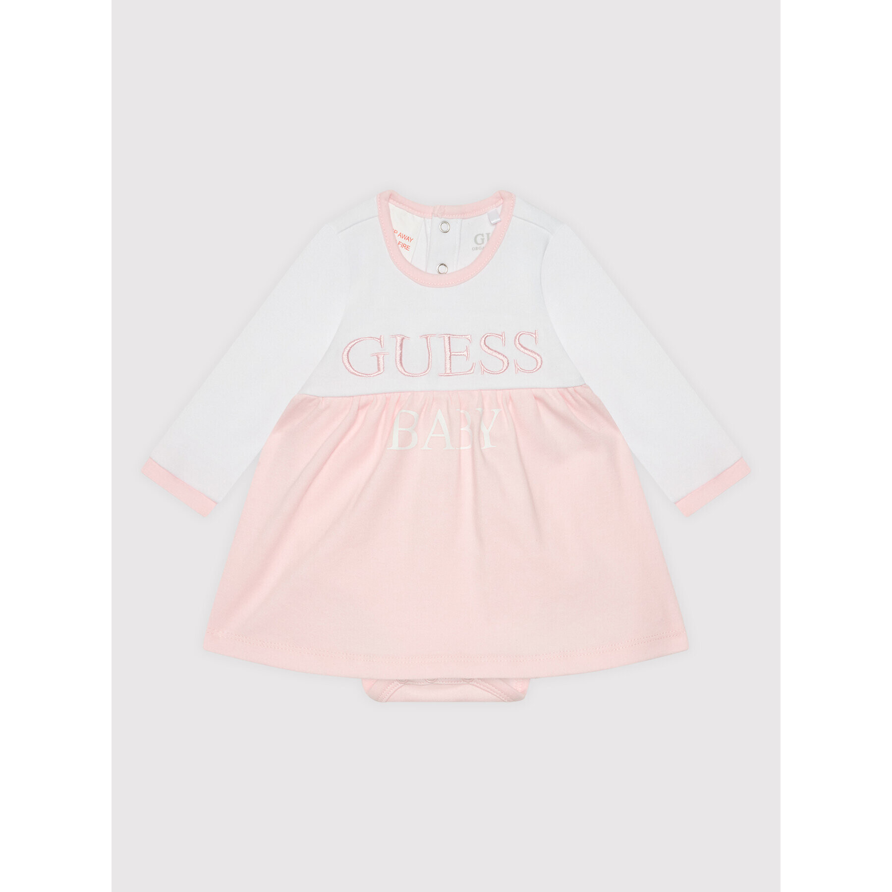 Guess Rochie de zi S2RG07 KA6W0 Roz Regular Fit - Pled.ro